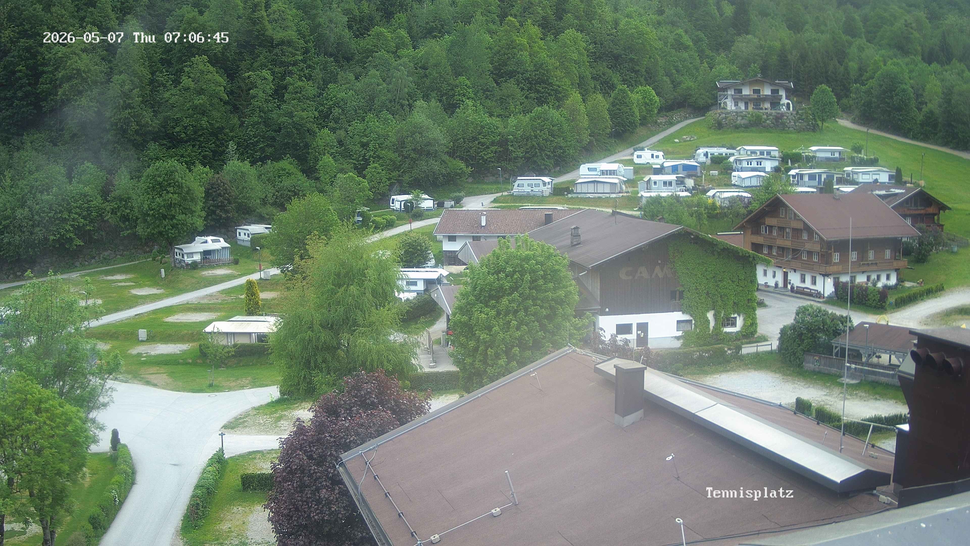 Archiv Foto Webcam Camping Aufenfeld - Appartements