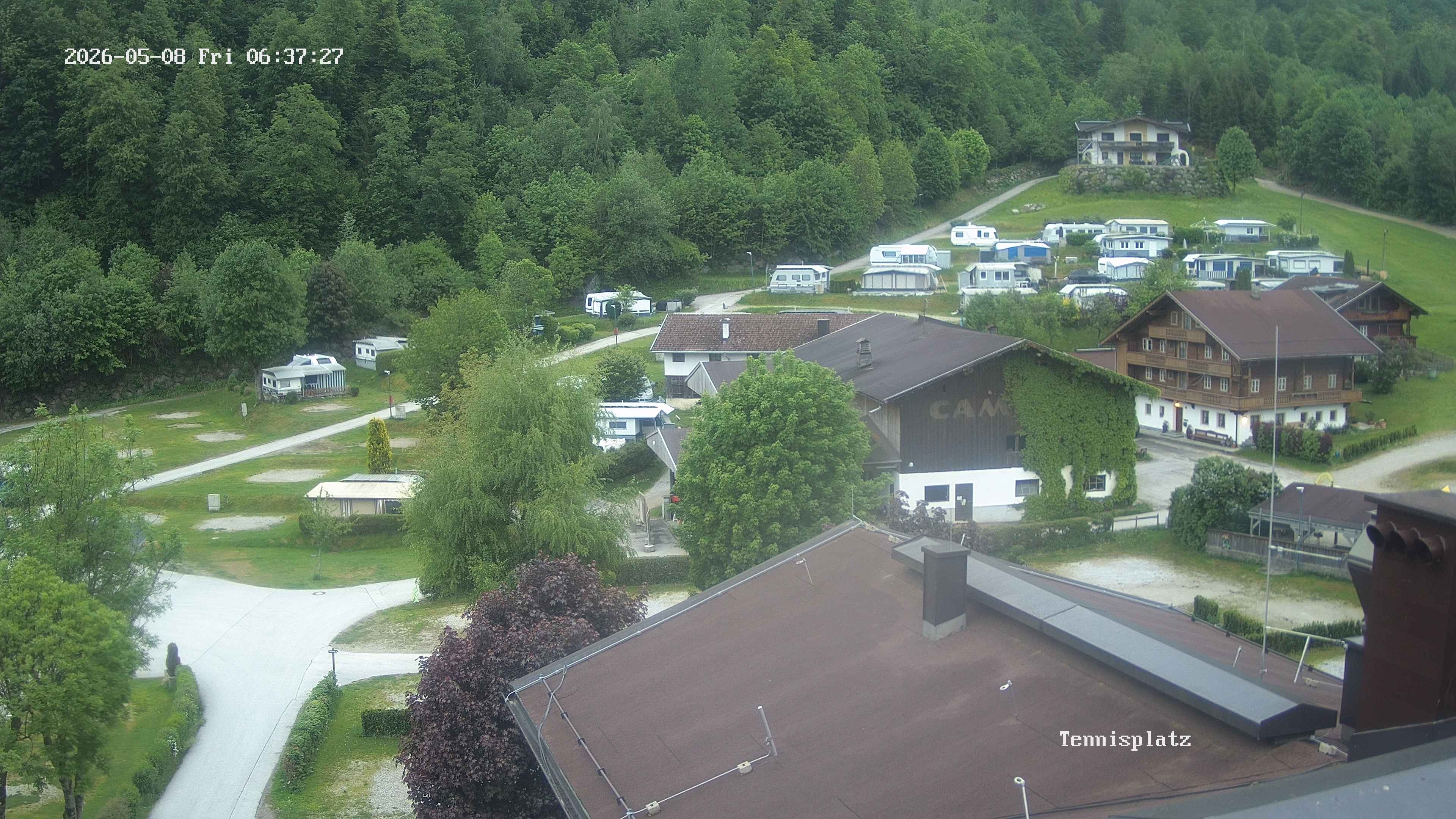 Archiv Foto Webcam Camping Aufenfeld - Appartements