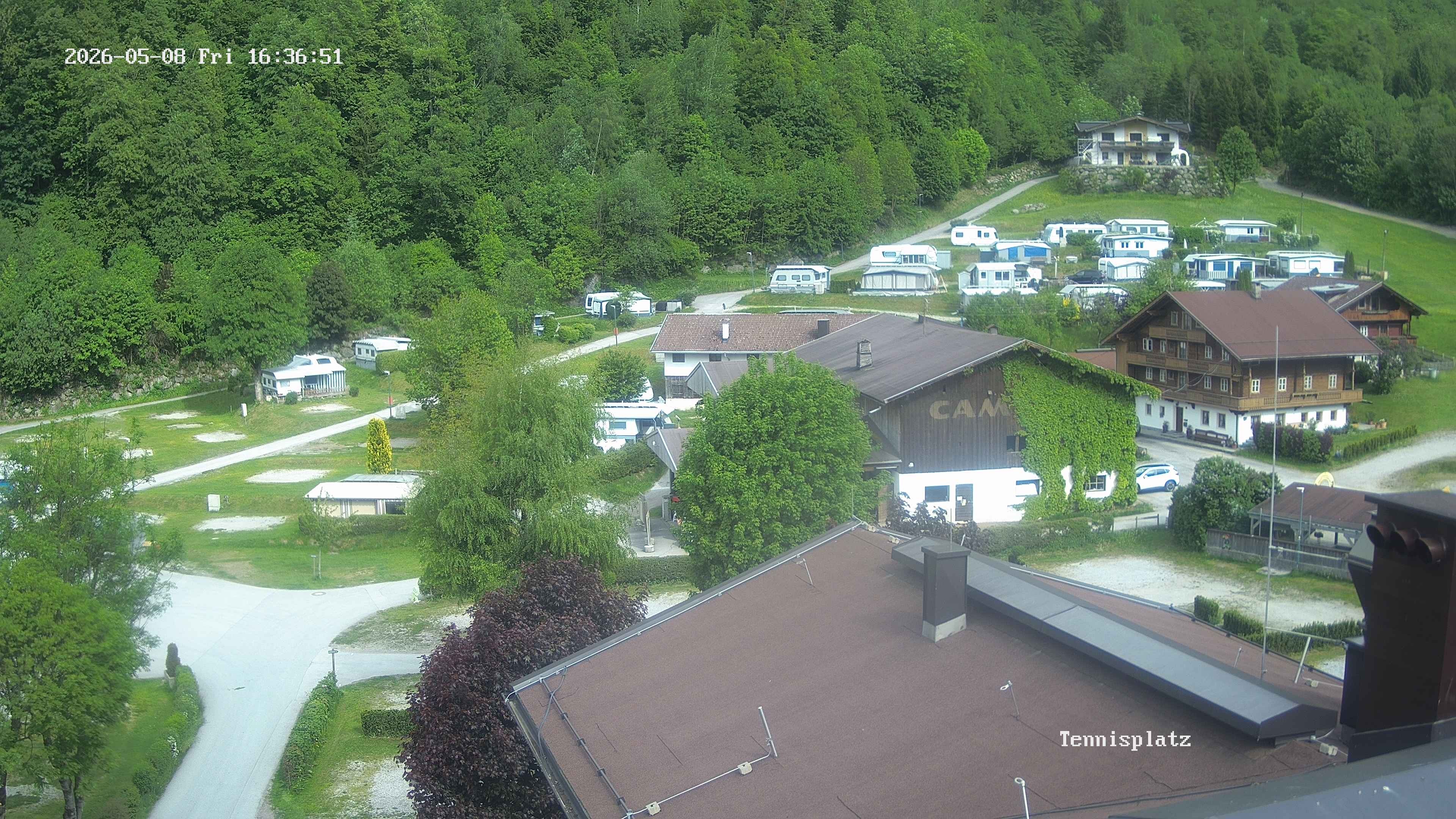 Archiv Foto Webcam Camping Aufenfeld - Appartements