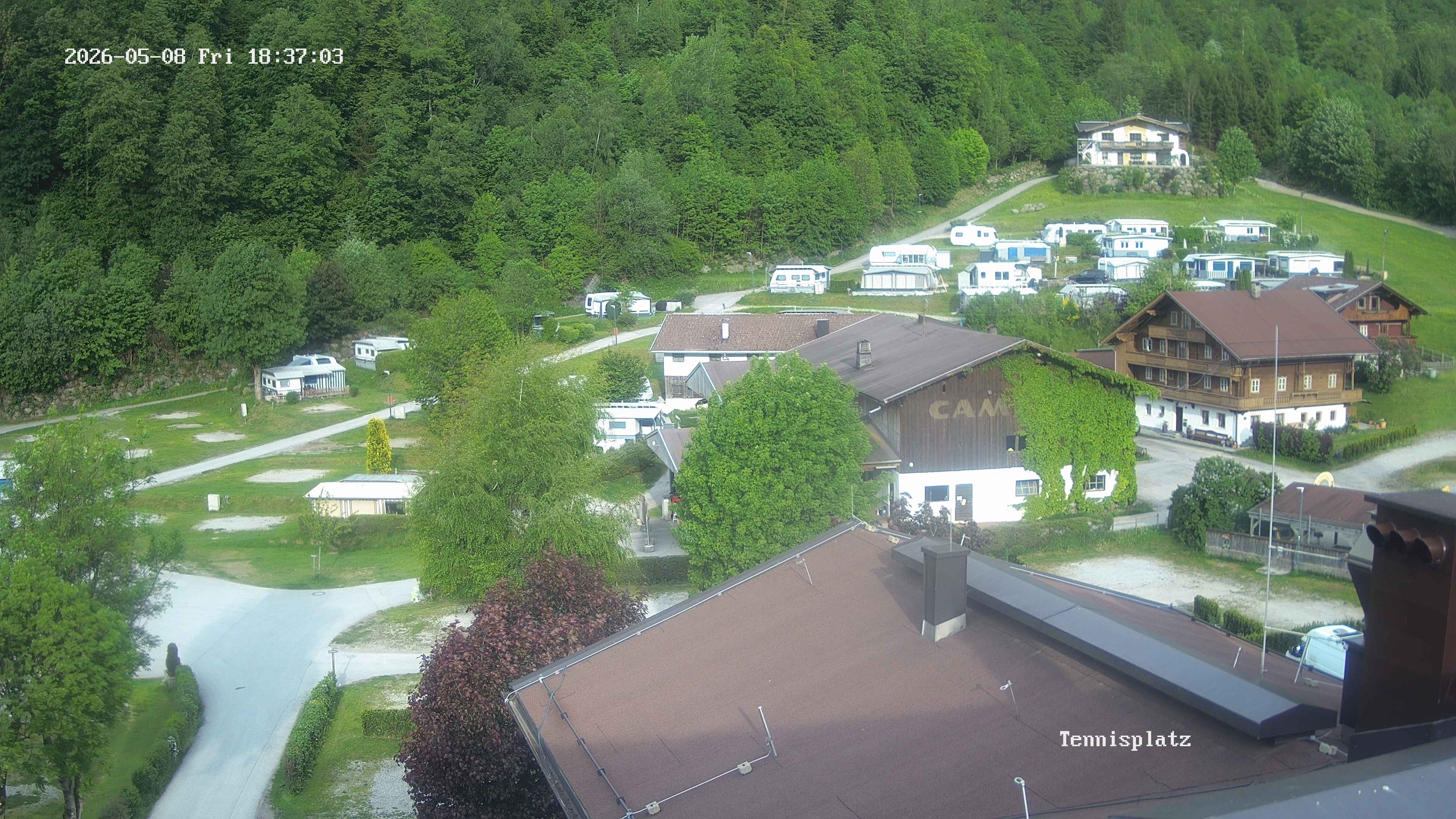 Archiv Foto Webcam Camping Aufenfeld - Appartements