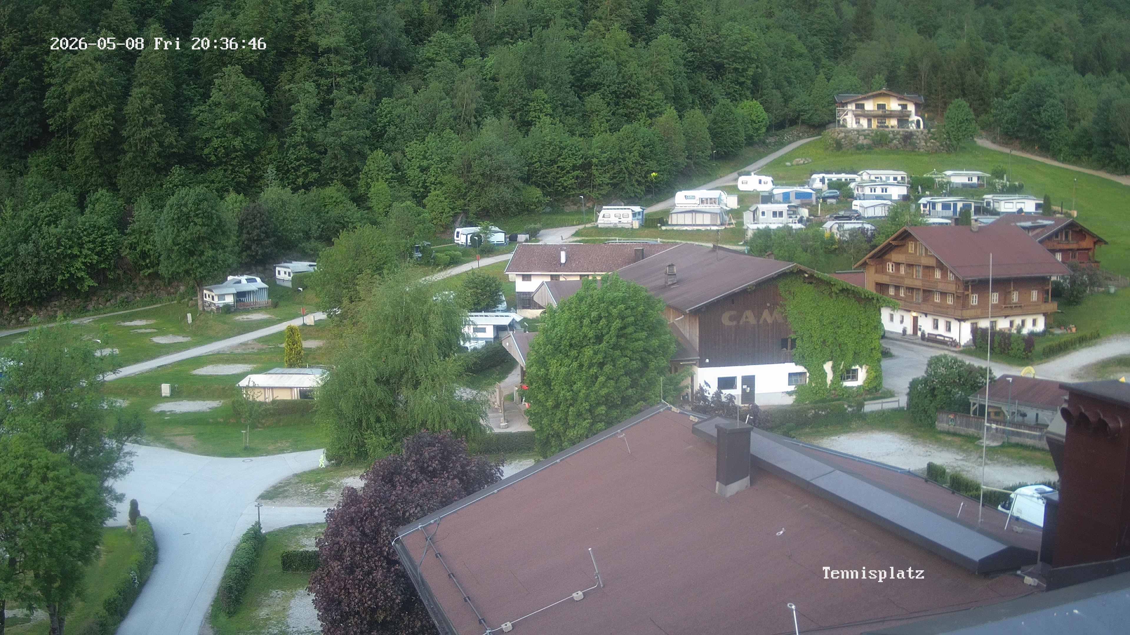Archived image Webcam Camping Aufenfeld - View Wiesenhof