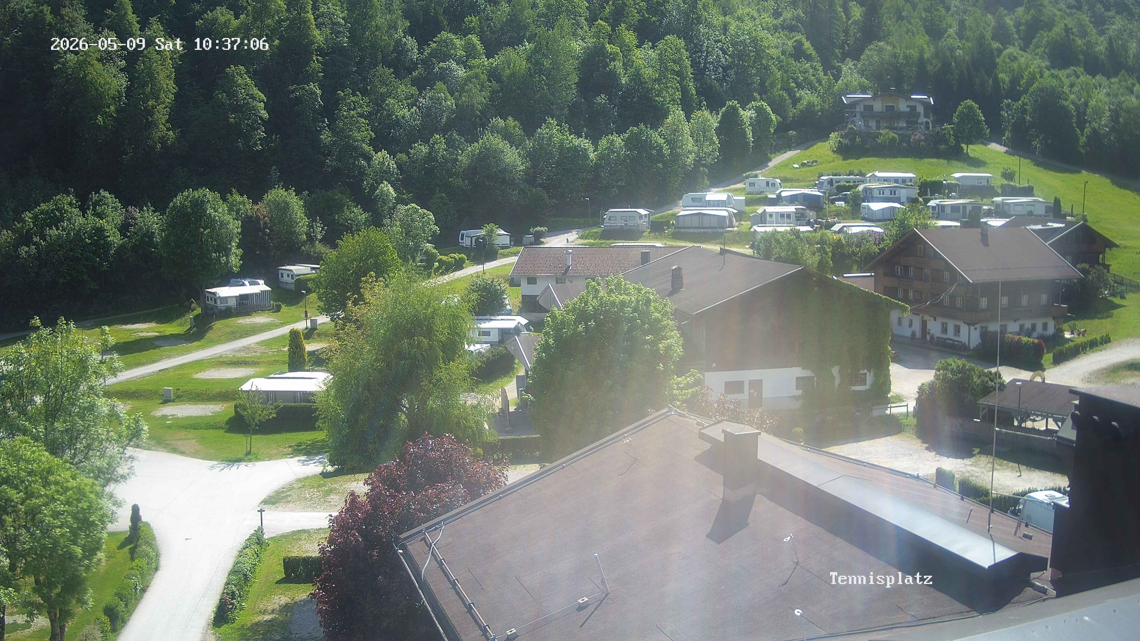 Archiv Foto Webcam Camping Aufenfeld - Appartements