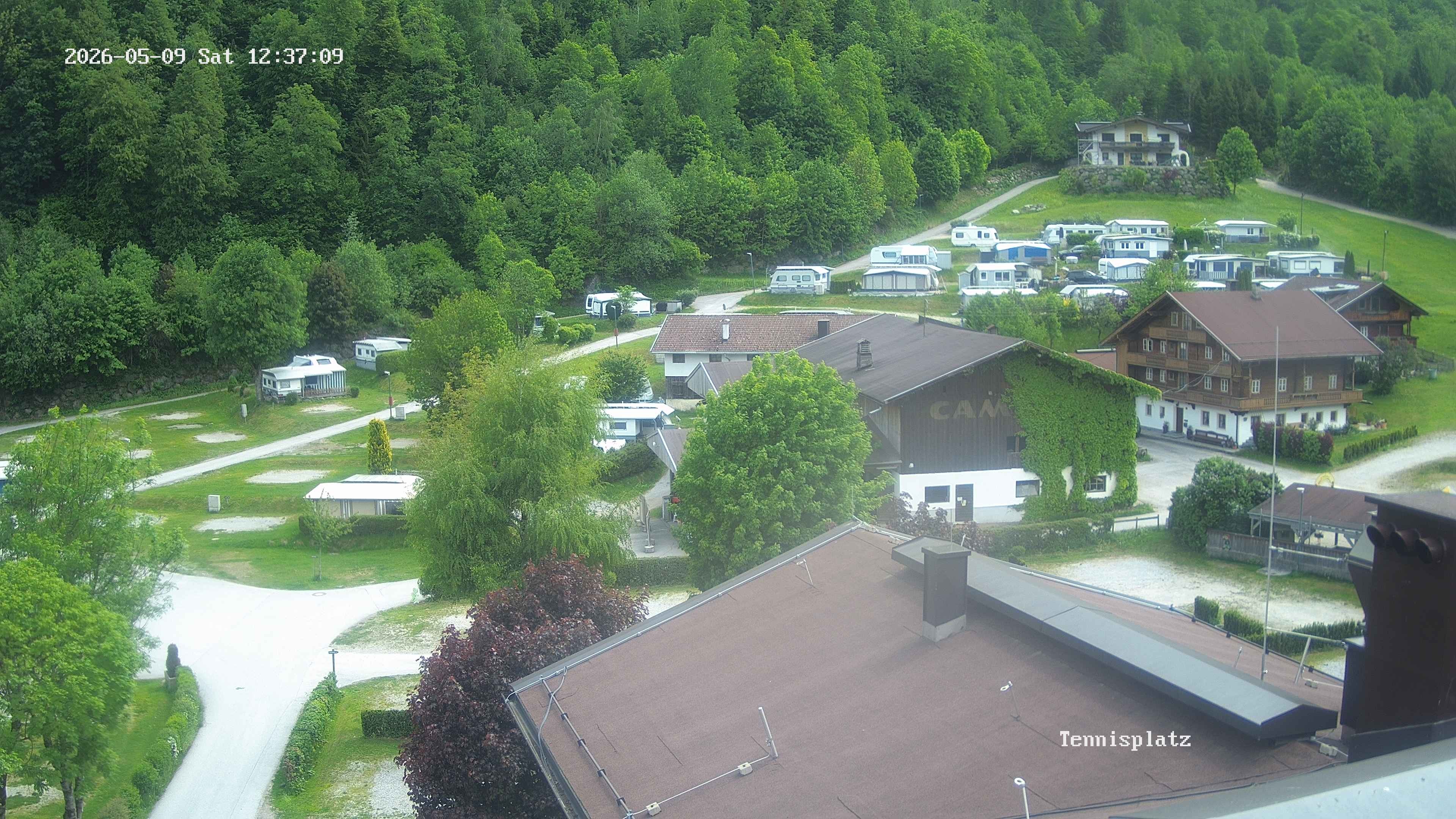 Archiv Foto Webcam Camping Aufenfeld - Appartements