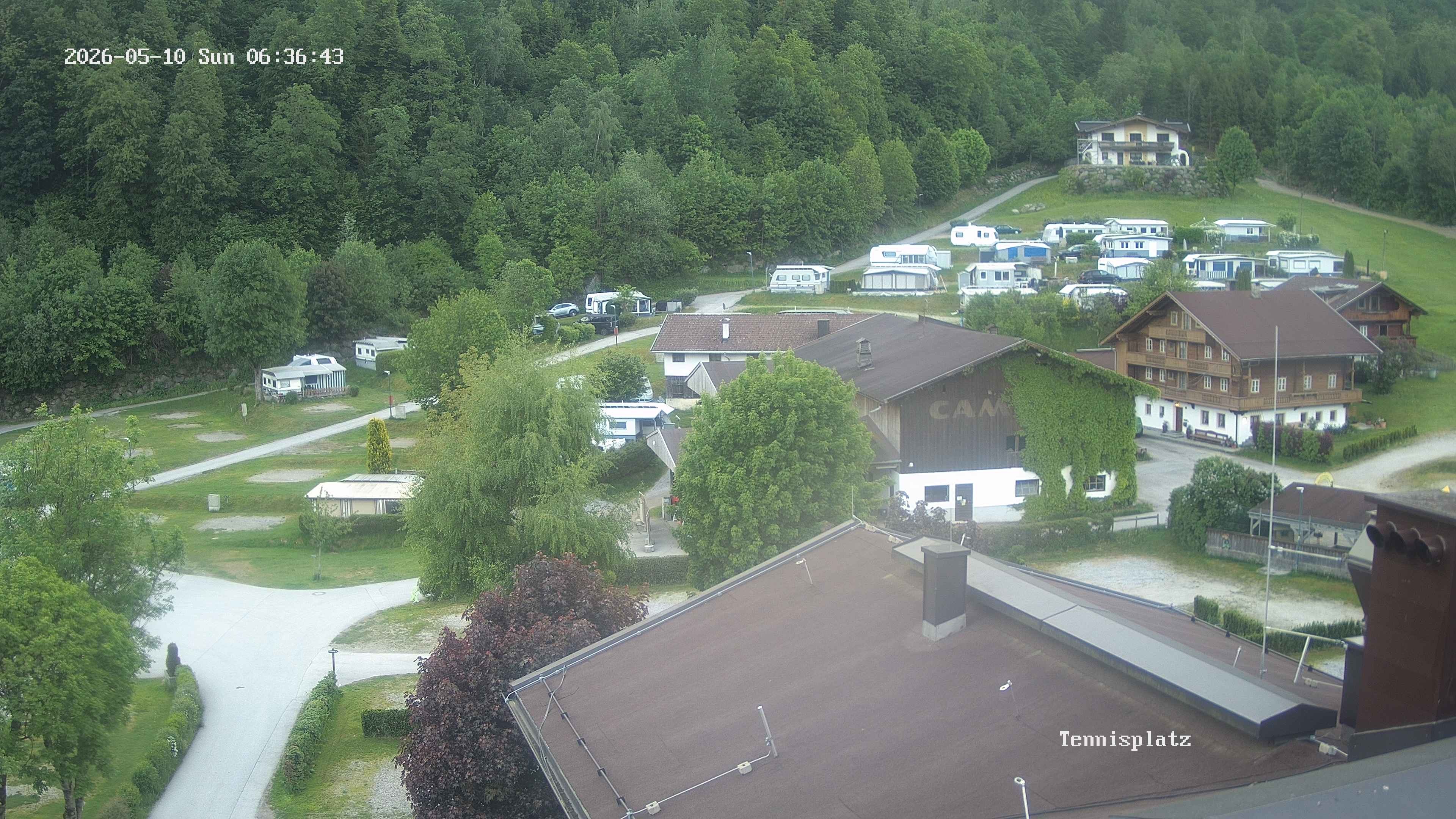 Archived image Webcam Camping Aufenfeld - View Wiesenhof