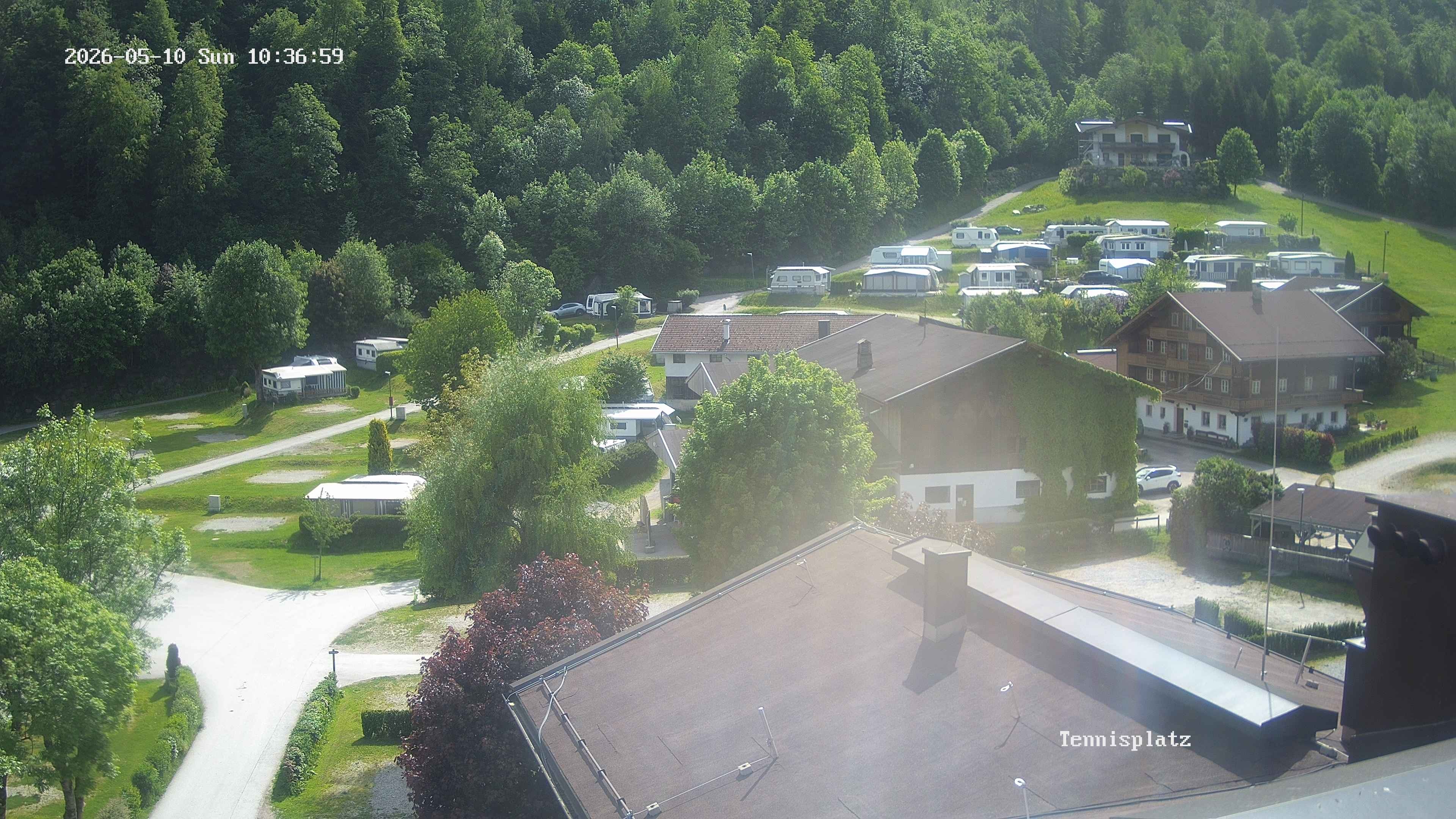 Archived image Webcam Camping Aufenfeld - View Wiesenhof