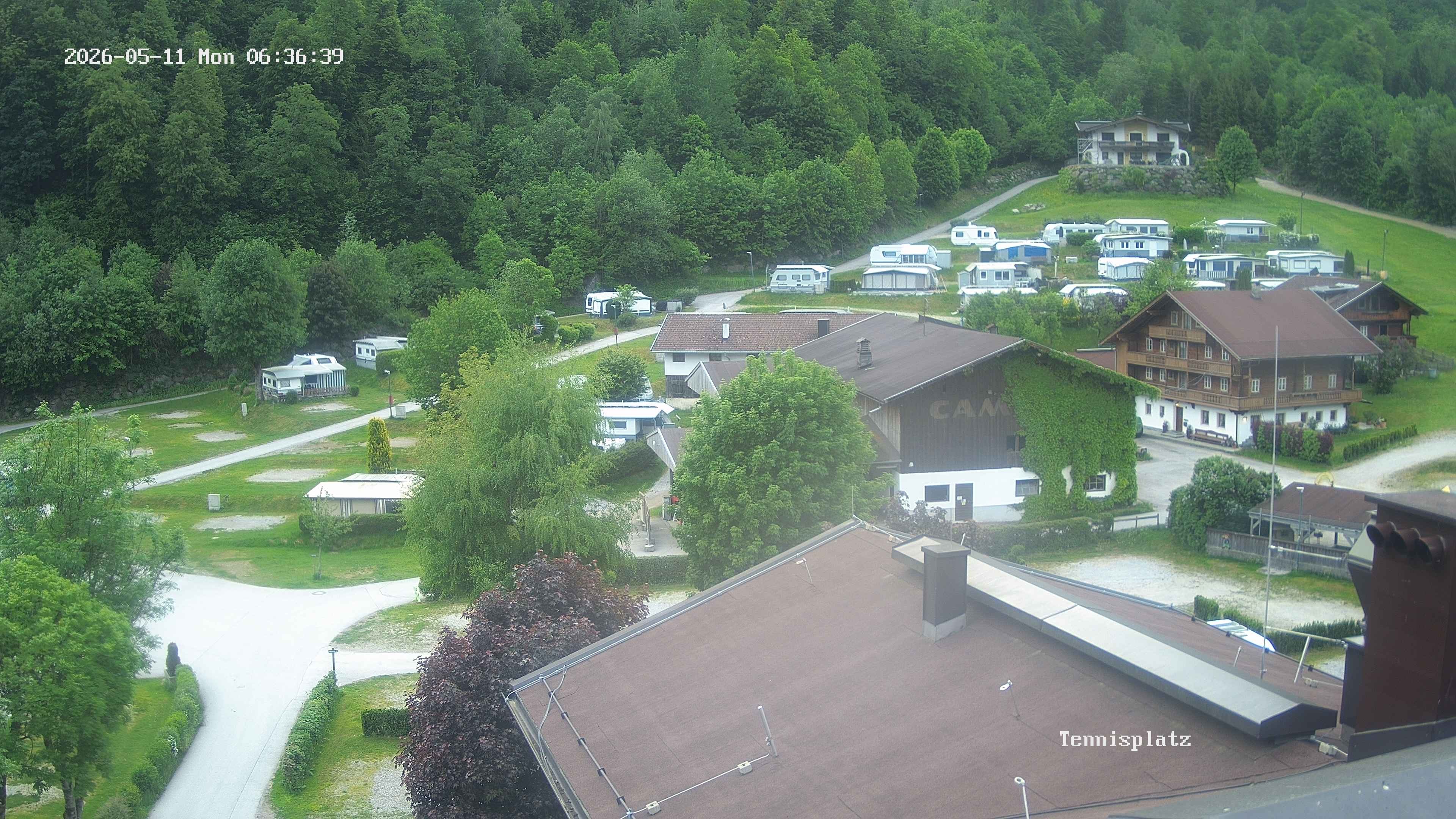 Archived image Webcam Camping Aufenfeld - View Wiesenhof