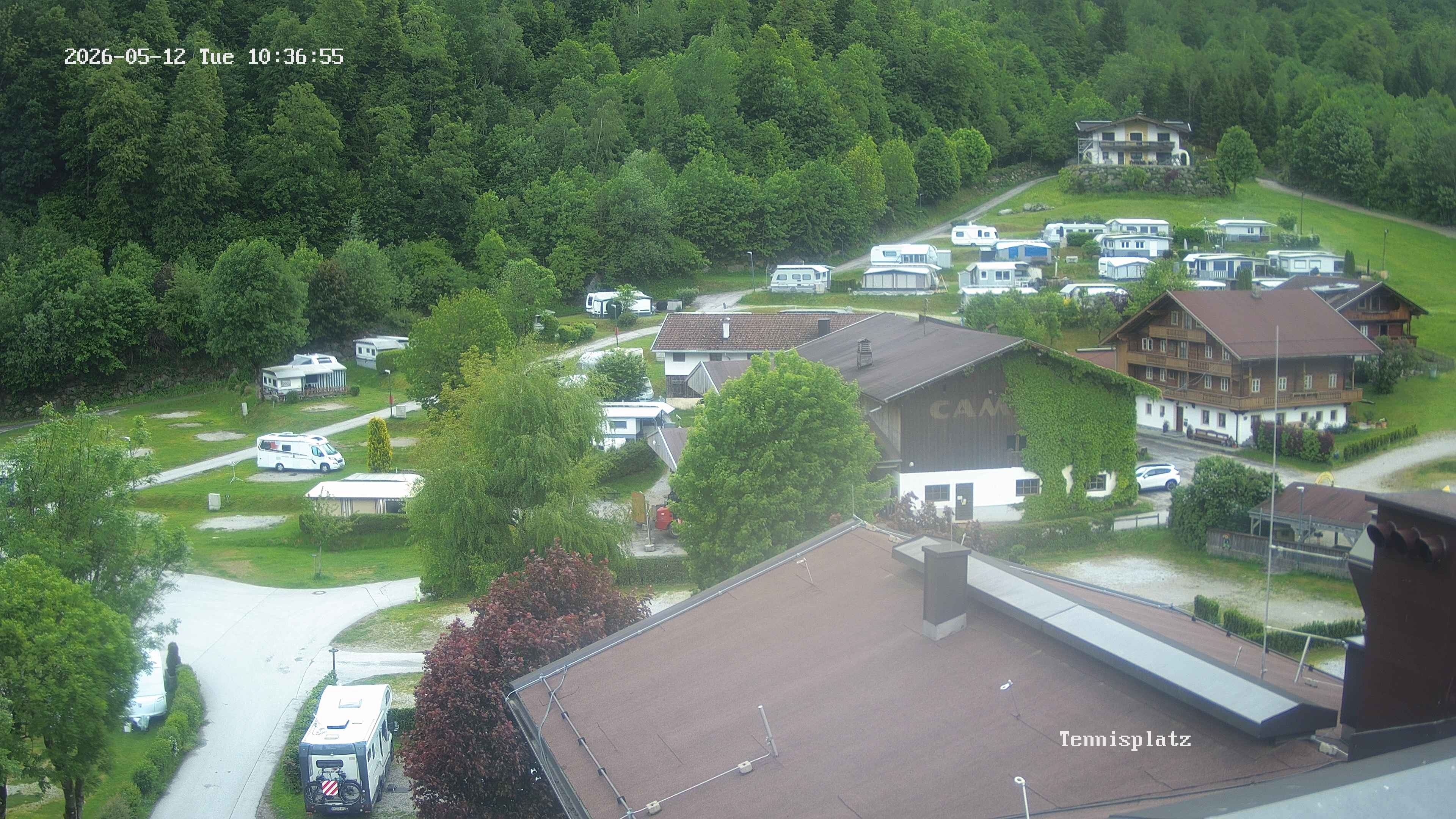 Archiv Foto Webcam Camping Aufenfeld - Appartements
