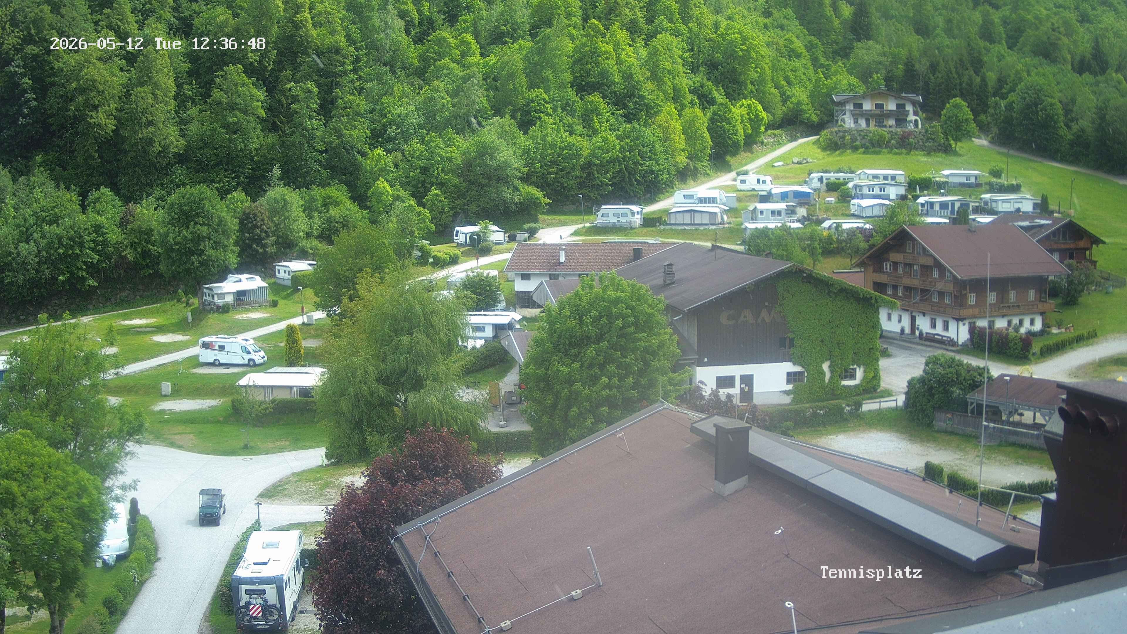 Archiv Foto Webcam Camping Aufenfeld - Appartements