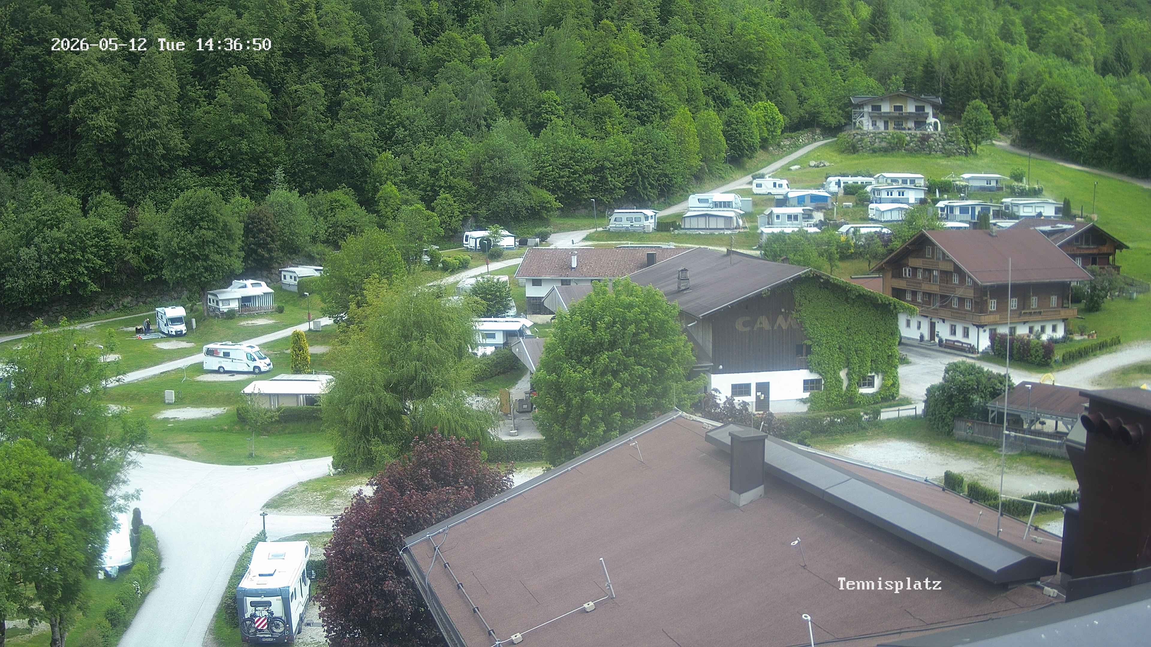 Archiv Foto Webcam Camping Aufenfeld - Appartements