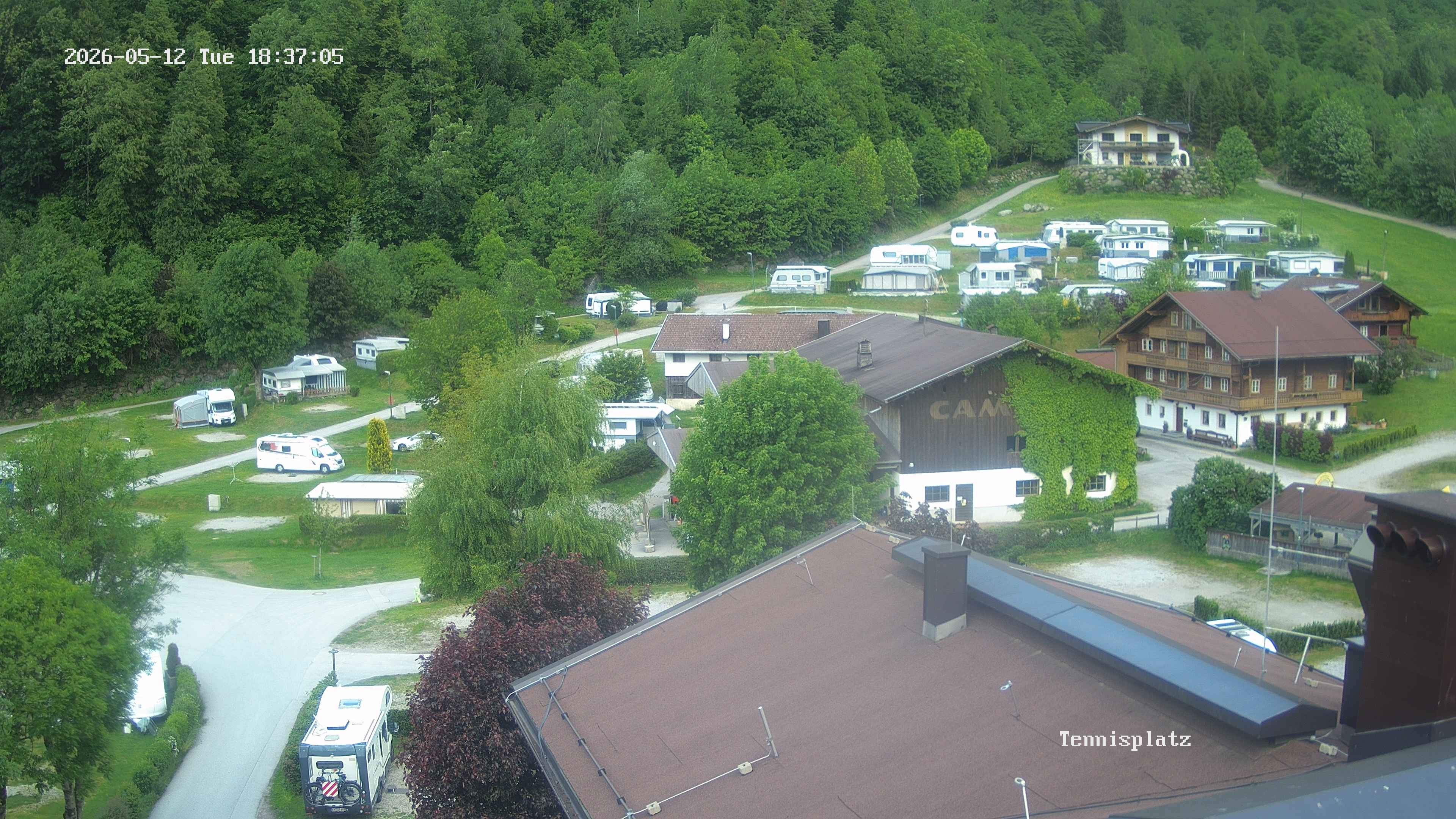 Archiv Foto Webcam Camping Aufenfeld - Appartements