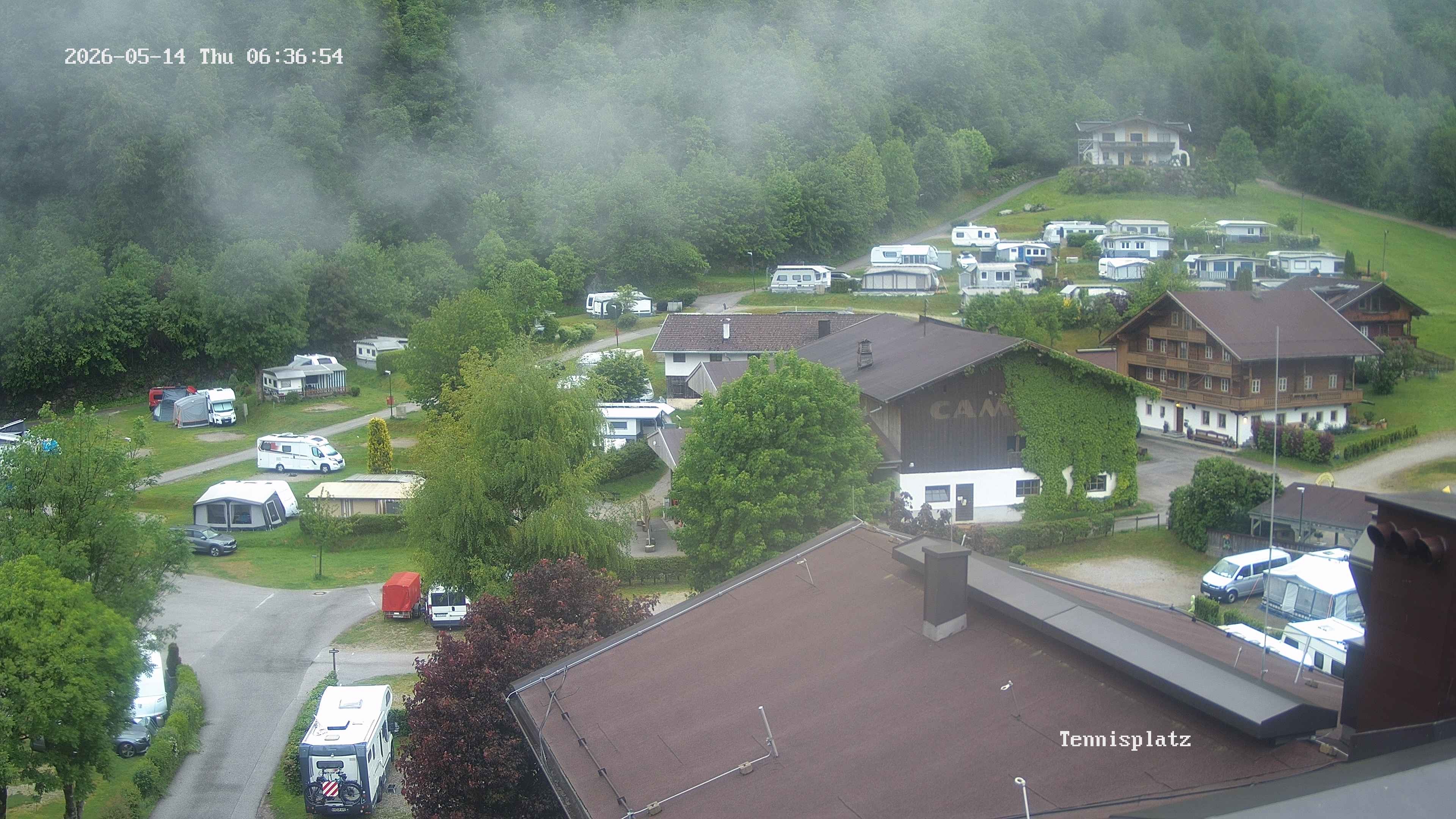 Archiv Foto Webcam Camping Aufenfeld - Appartements