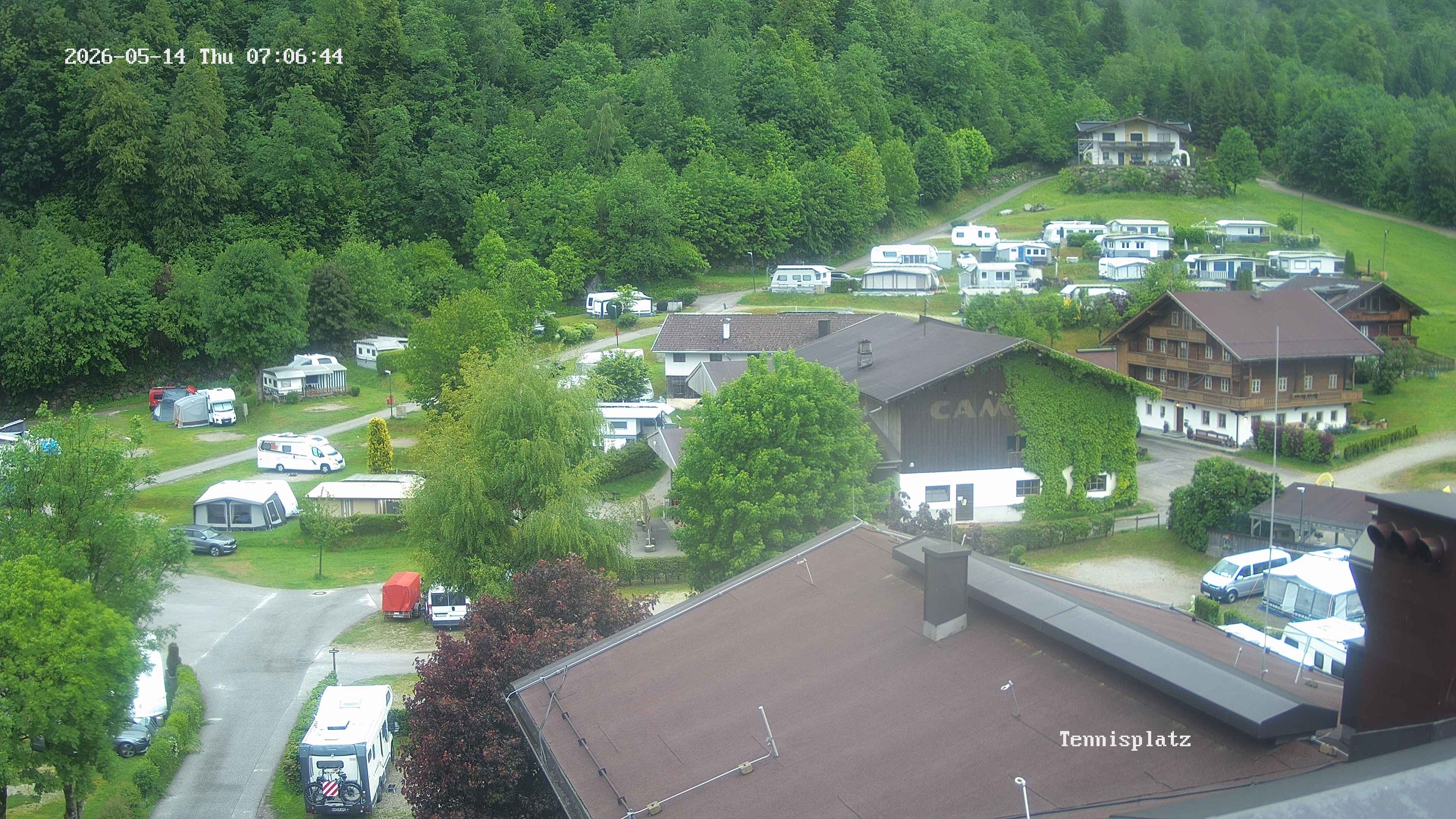 Archiv Foto Webcam Camping Aufenfeld - Appartements