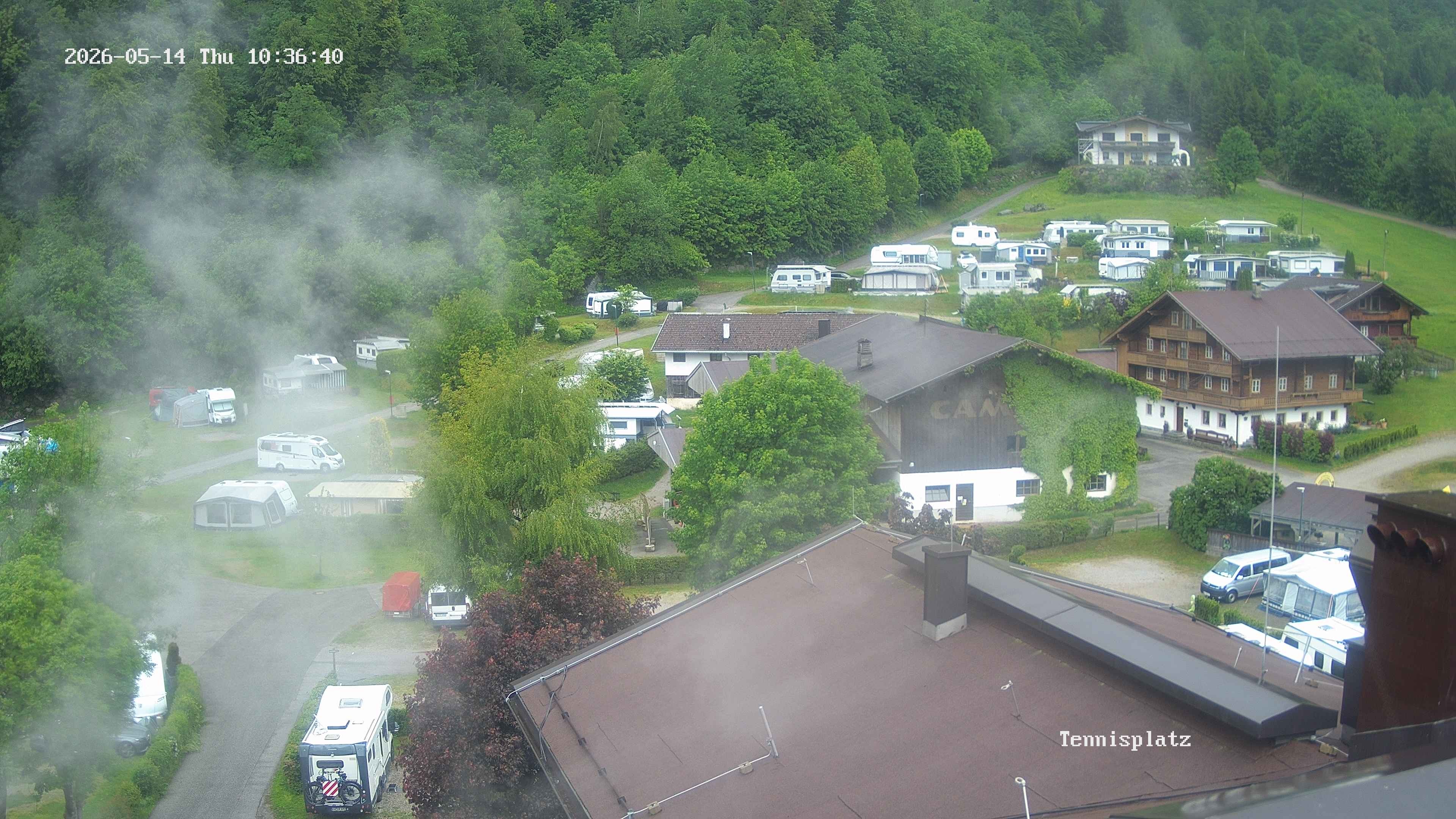 Archiv Foto Webcam Camping Aufenfeld - Appartements