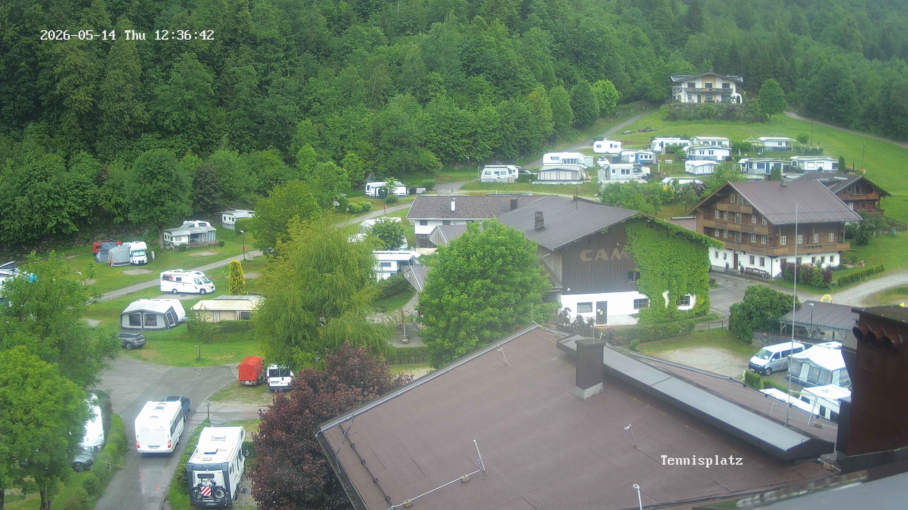 Archiv Foto Webcam Camping Aufenfeld - Appartements