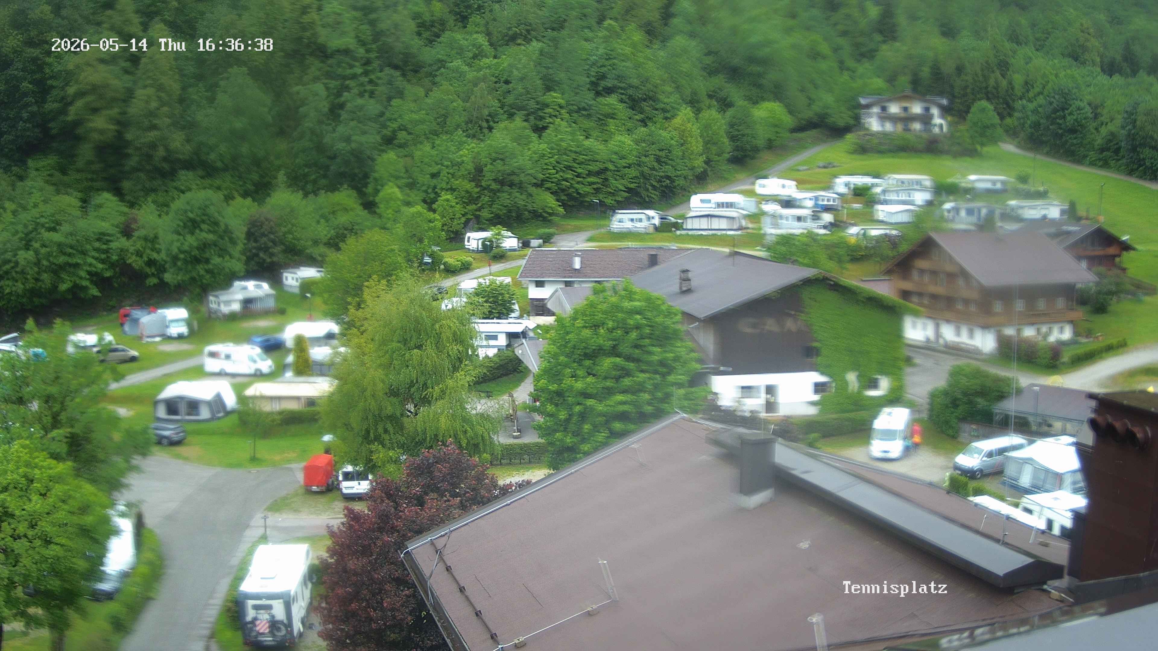 Archiv Foto Webcam Camping Aufenfeld - Appartements