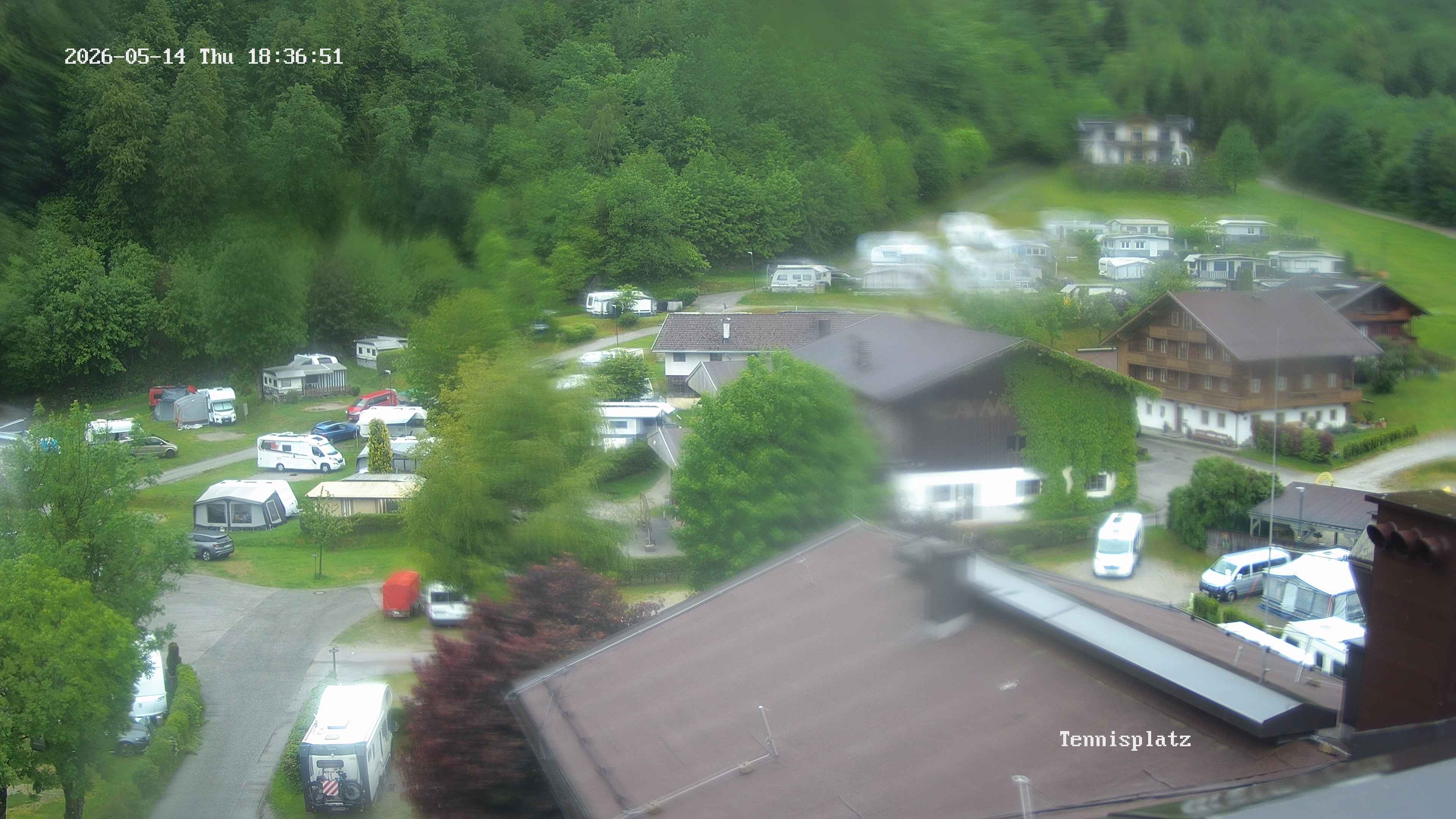 Archived image Webcam Camping Aufenfeld - View Wiesenhof
