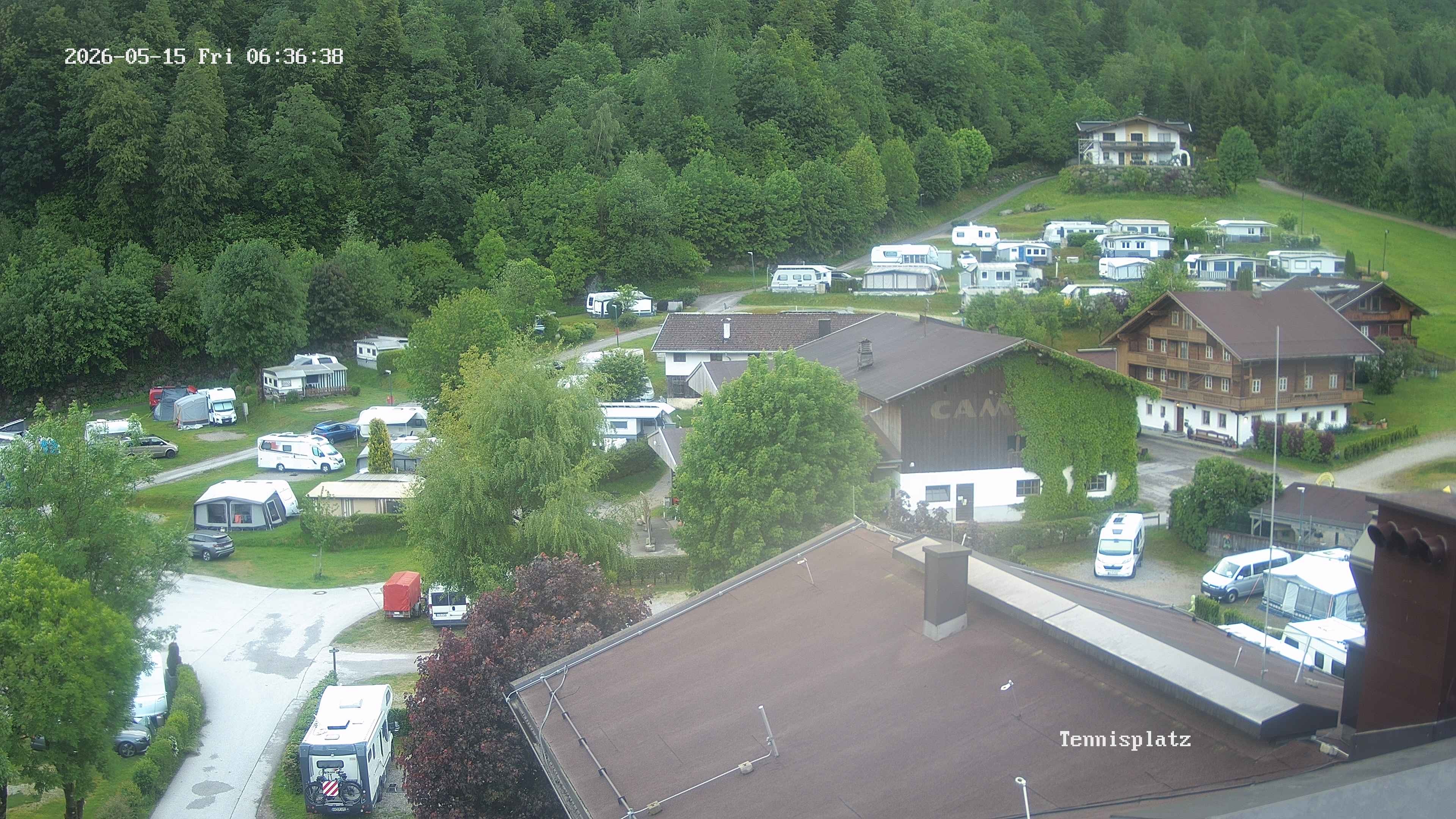 Archived image Webcam Camping Aufenfeld - View Wiesenhof