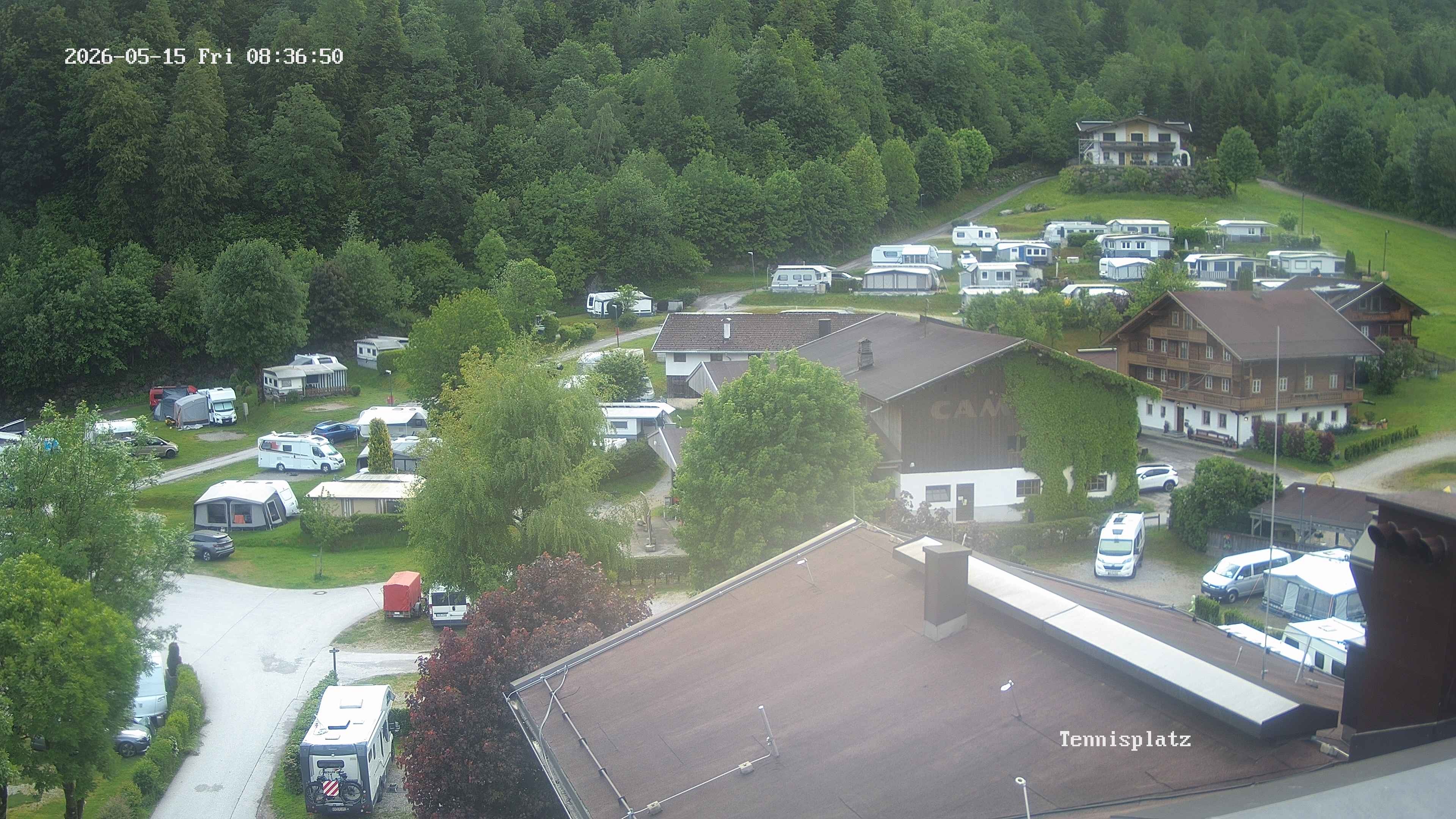 Archived image Webcam Camping Aufenfeld - View Wiesenhof