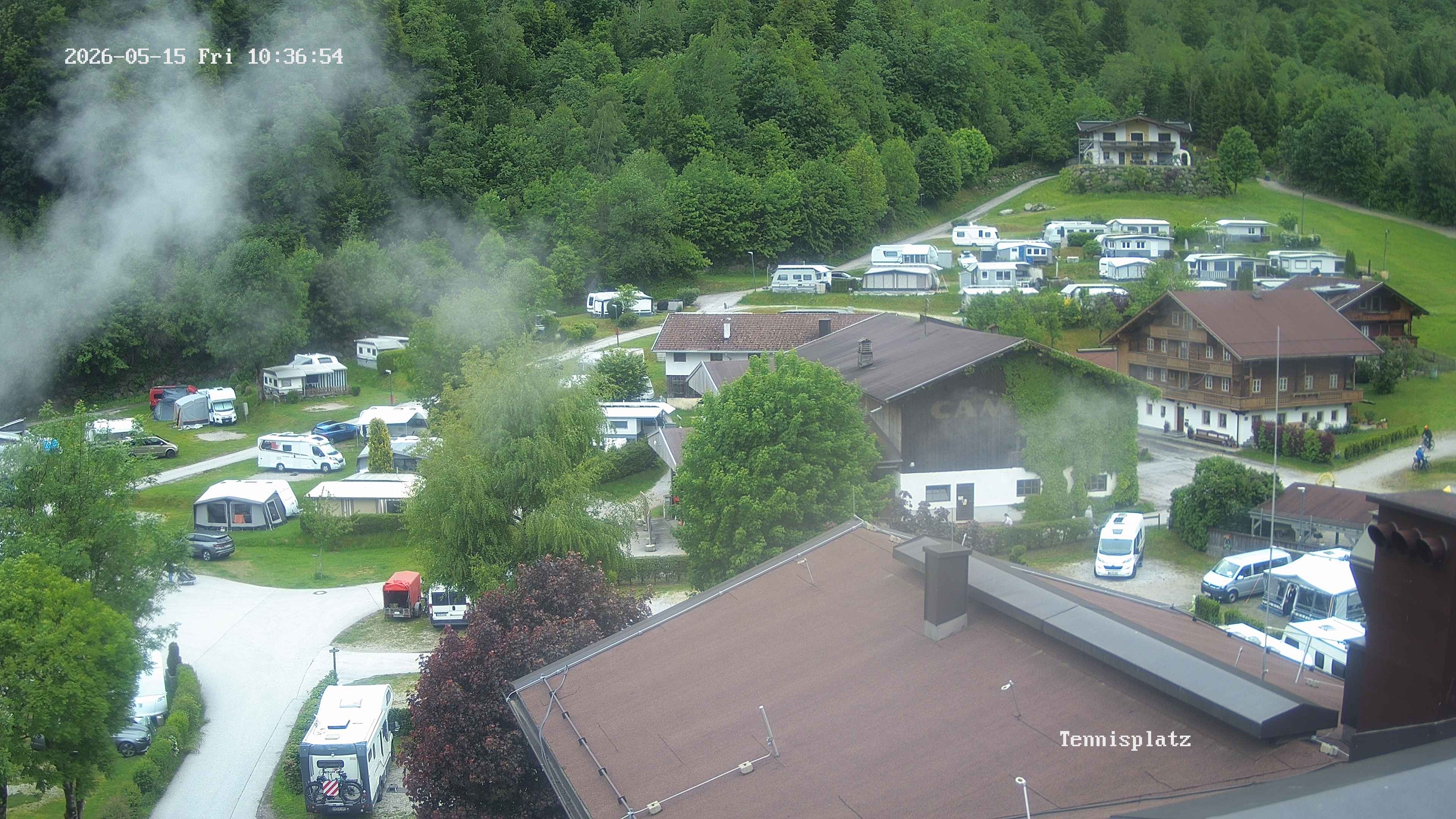 Archived image Webcam Camping Aufenfeld - View Wiesenhof