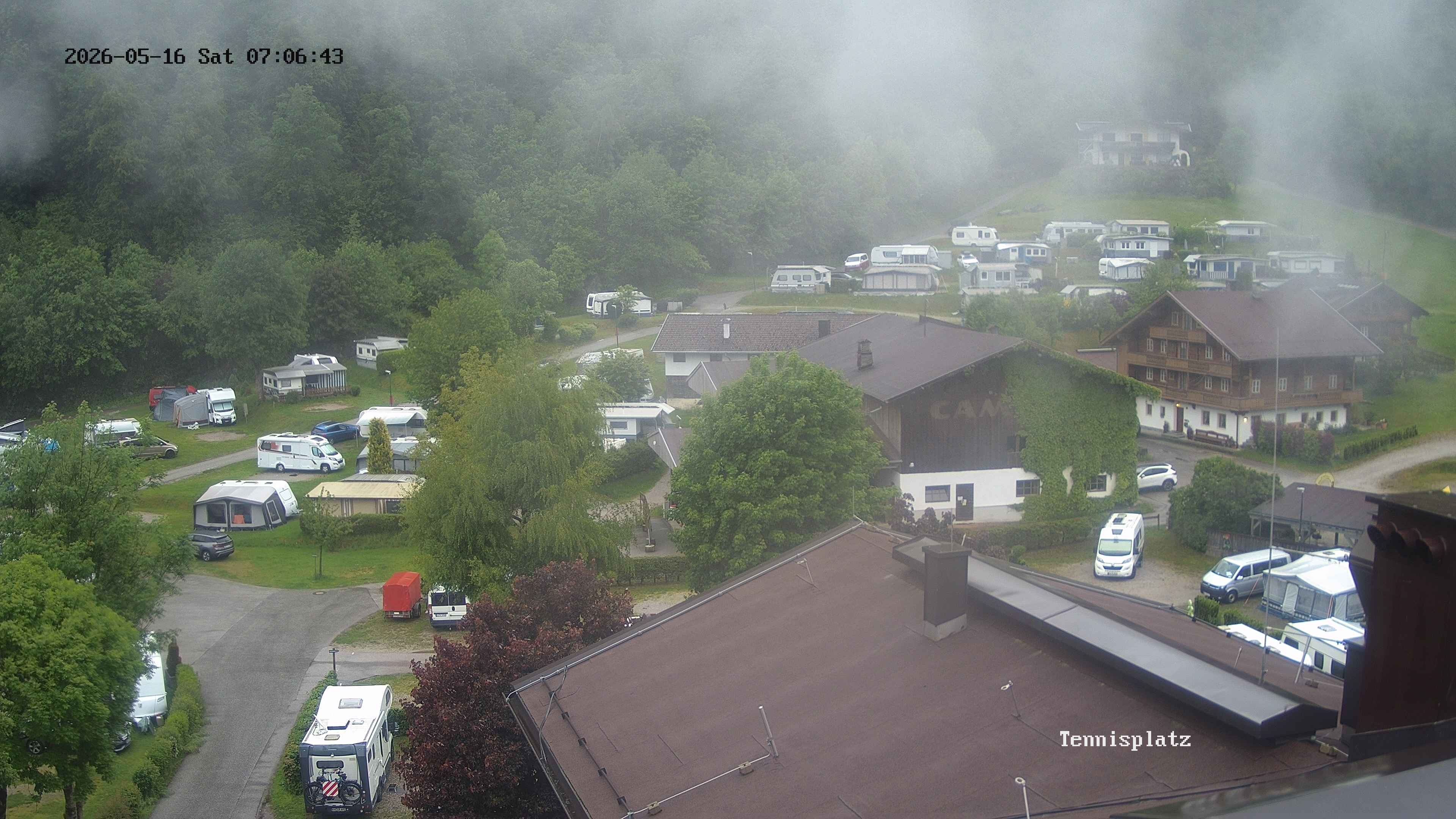 Archived image Webcam Camping Aufenfeld - View Wiesenhof