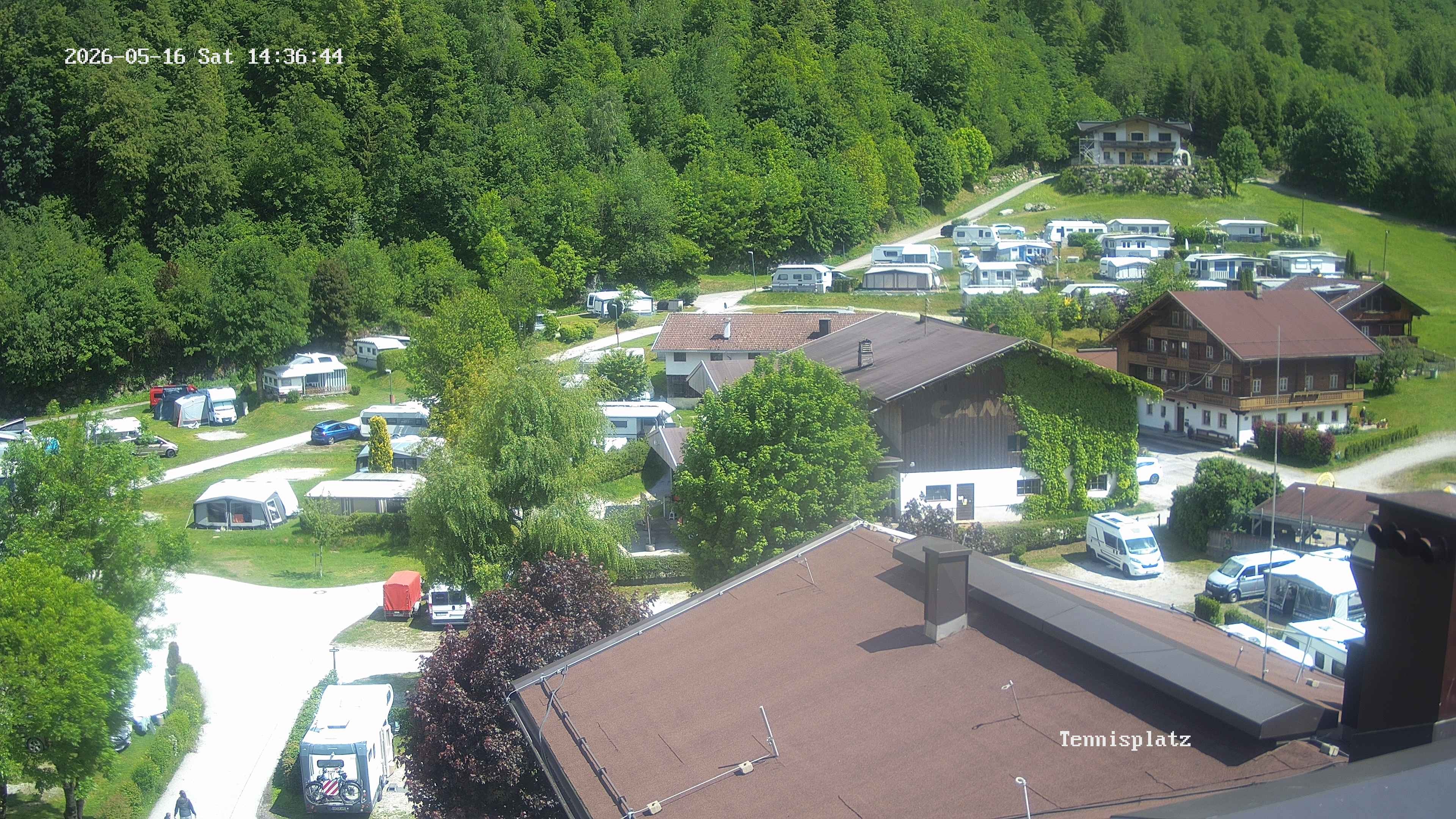Archived image Webcam Camping Aufenfeld - View Wiesenhof
