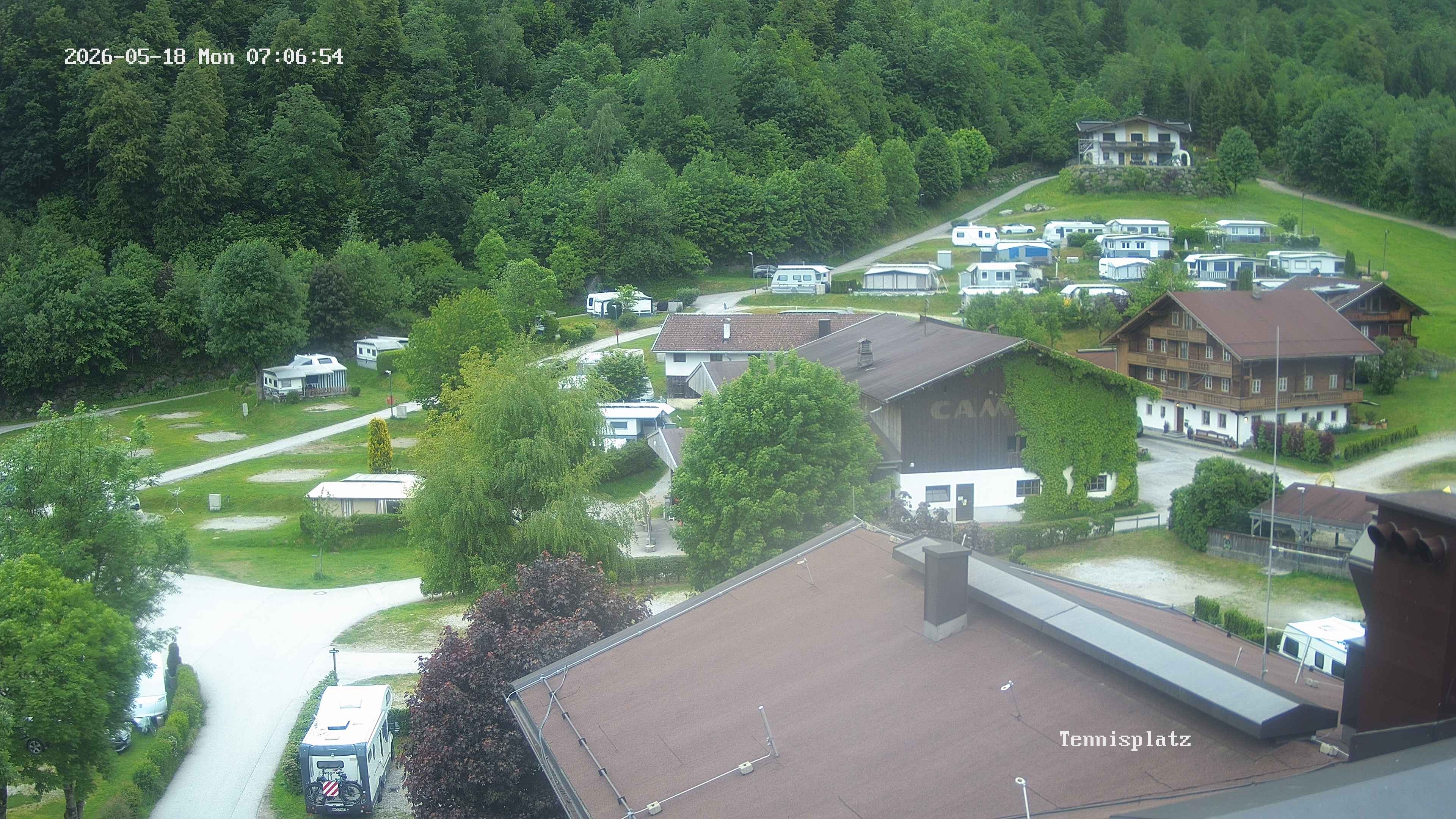 Archiv Foto Webcam Camping Aufenfeld - Appartements