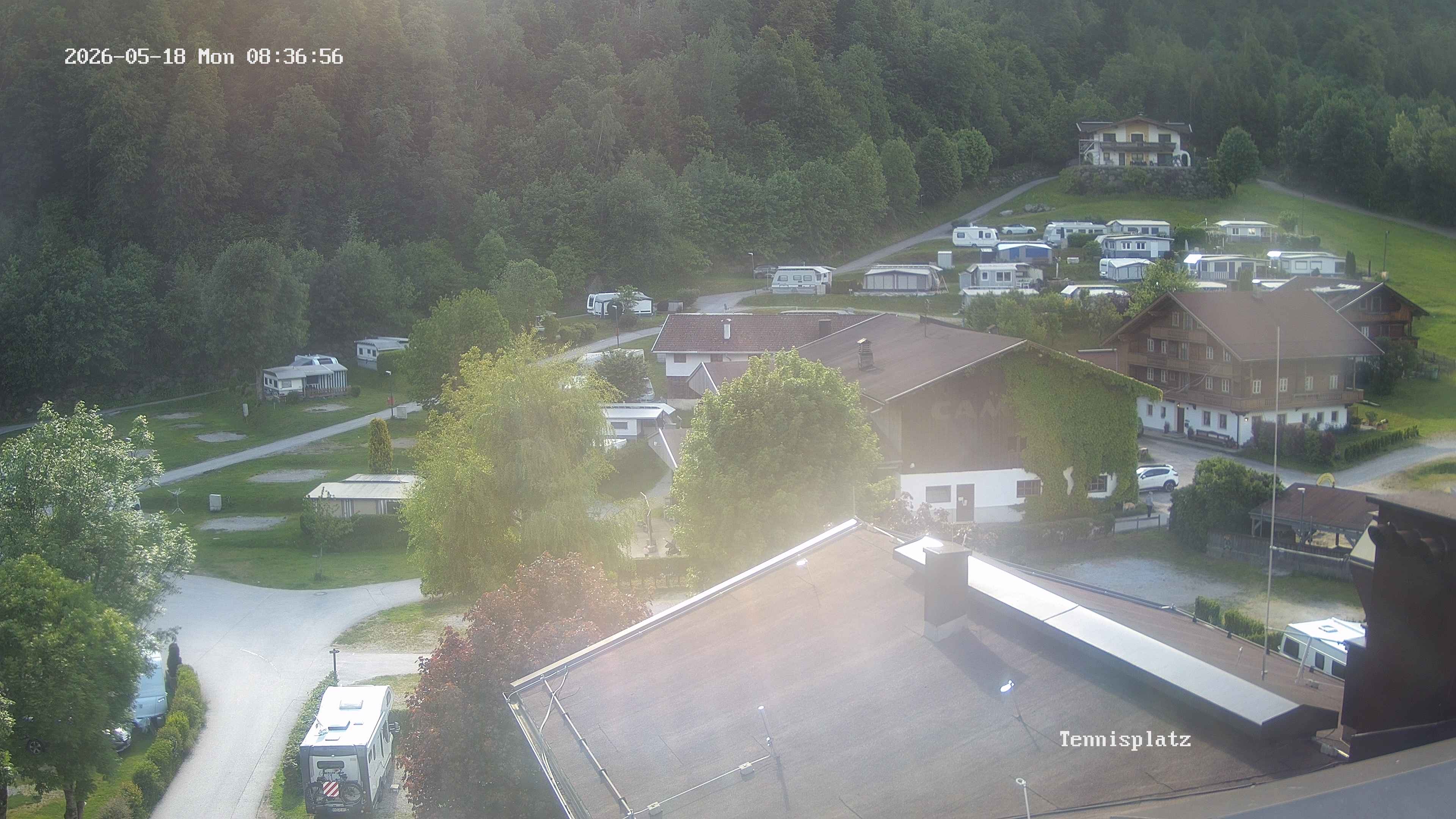 Archiv Foto Webcam Camping Aufenfeld - Appartements