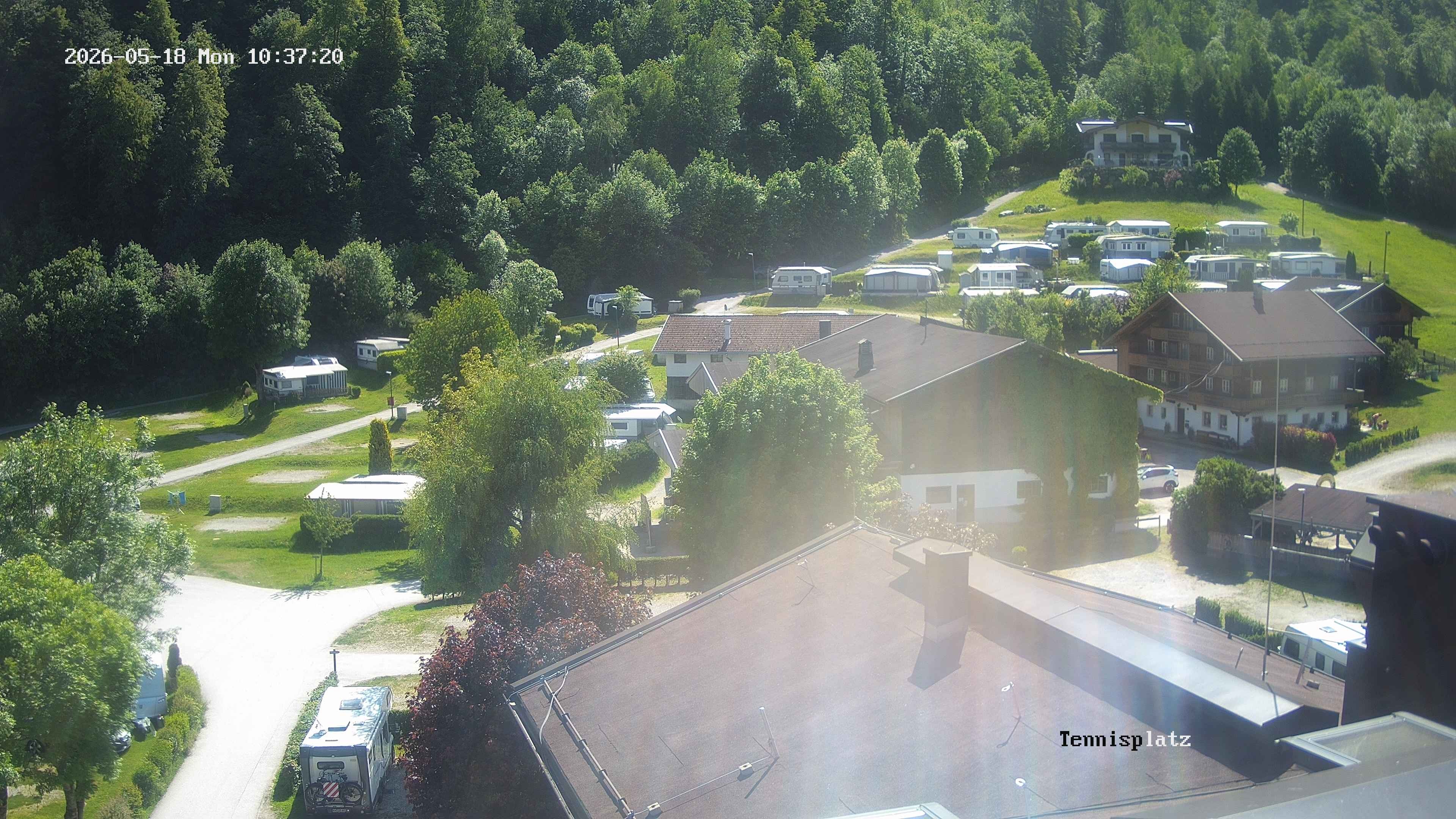 Archiv Foto Webcam Camping Aufenfeld - Appartements