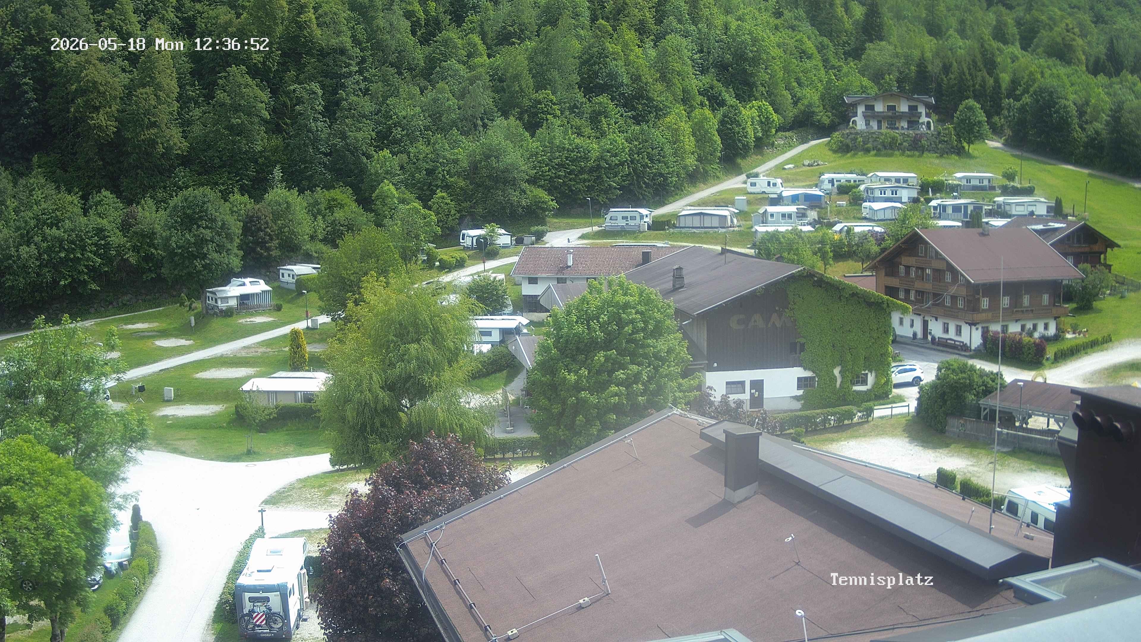 Archiv Foto Webcam Camping Aufenfeld - Appartements