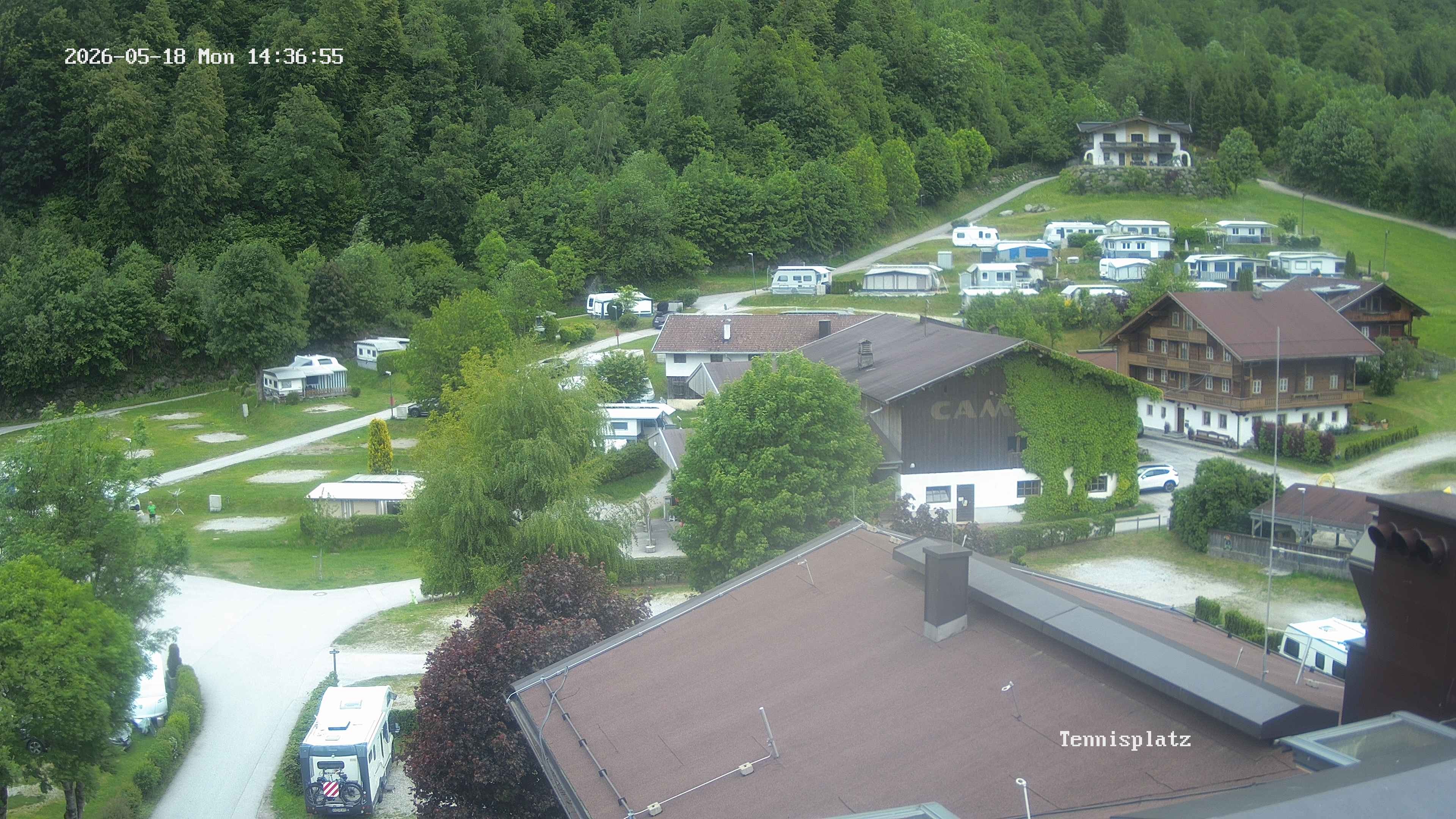 Archiv Foto Webcam Camping Aufenfeld - Appartements