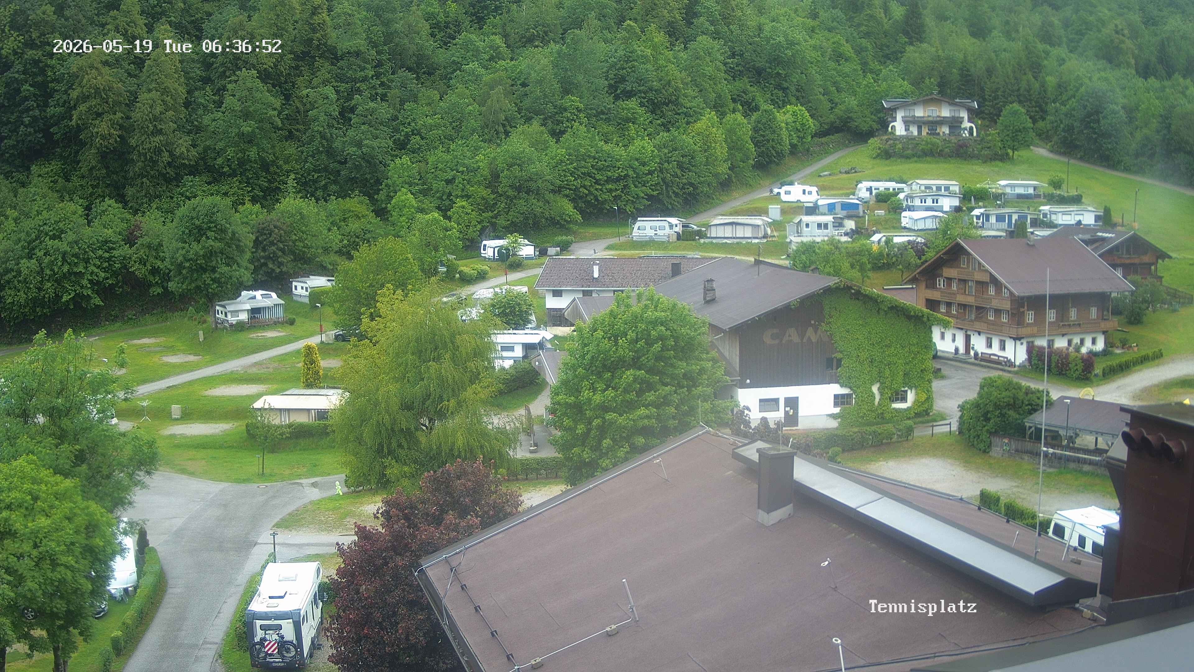 Archiv Foto Webcam Camping Aufenfeld - Appartements