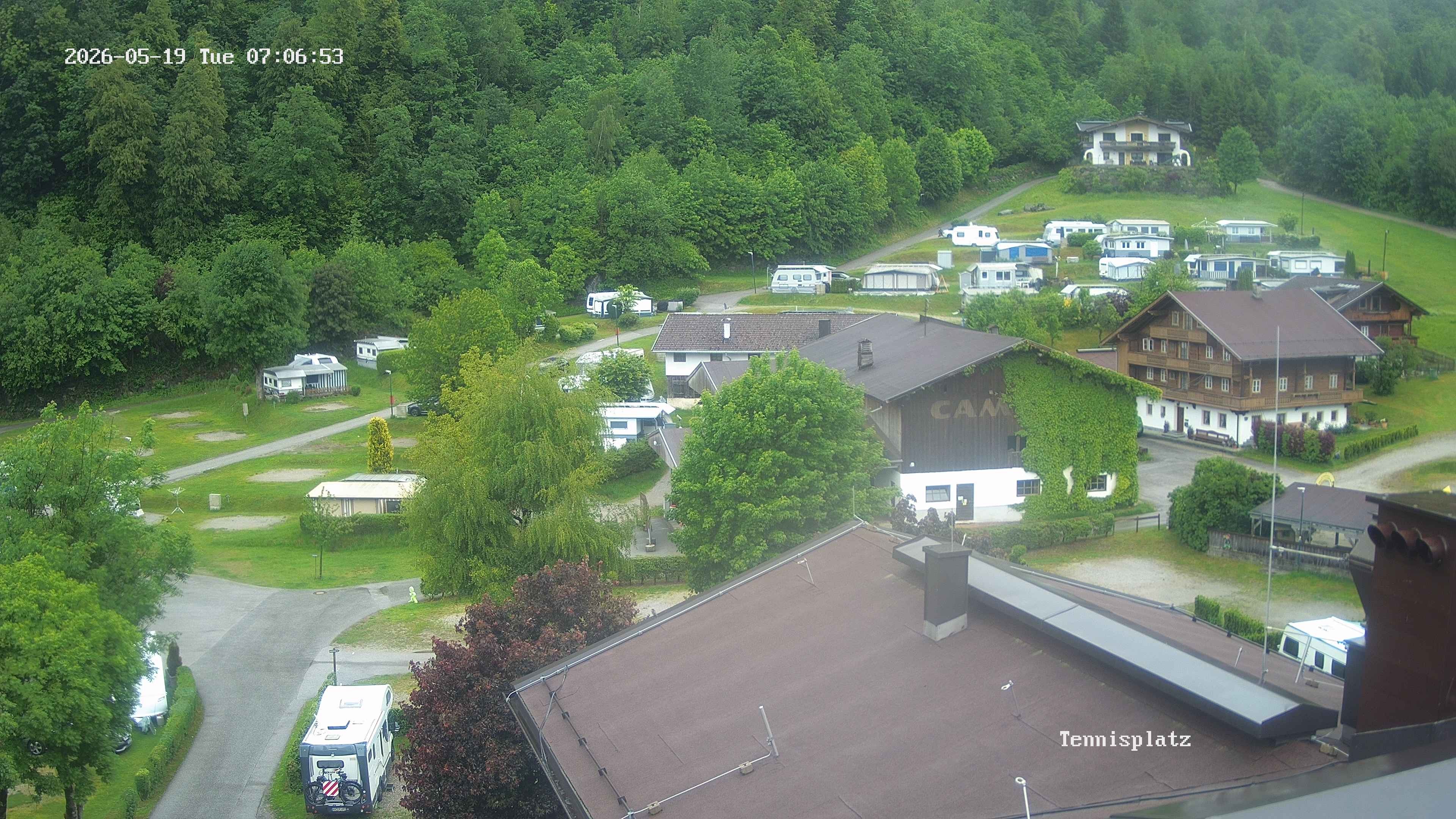 Archiv Foto Webcam Camping Aufenfeld - Appartements