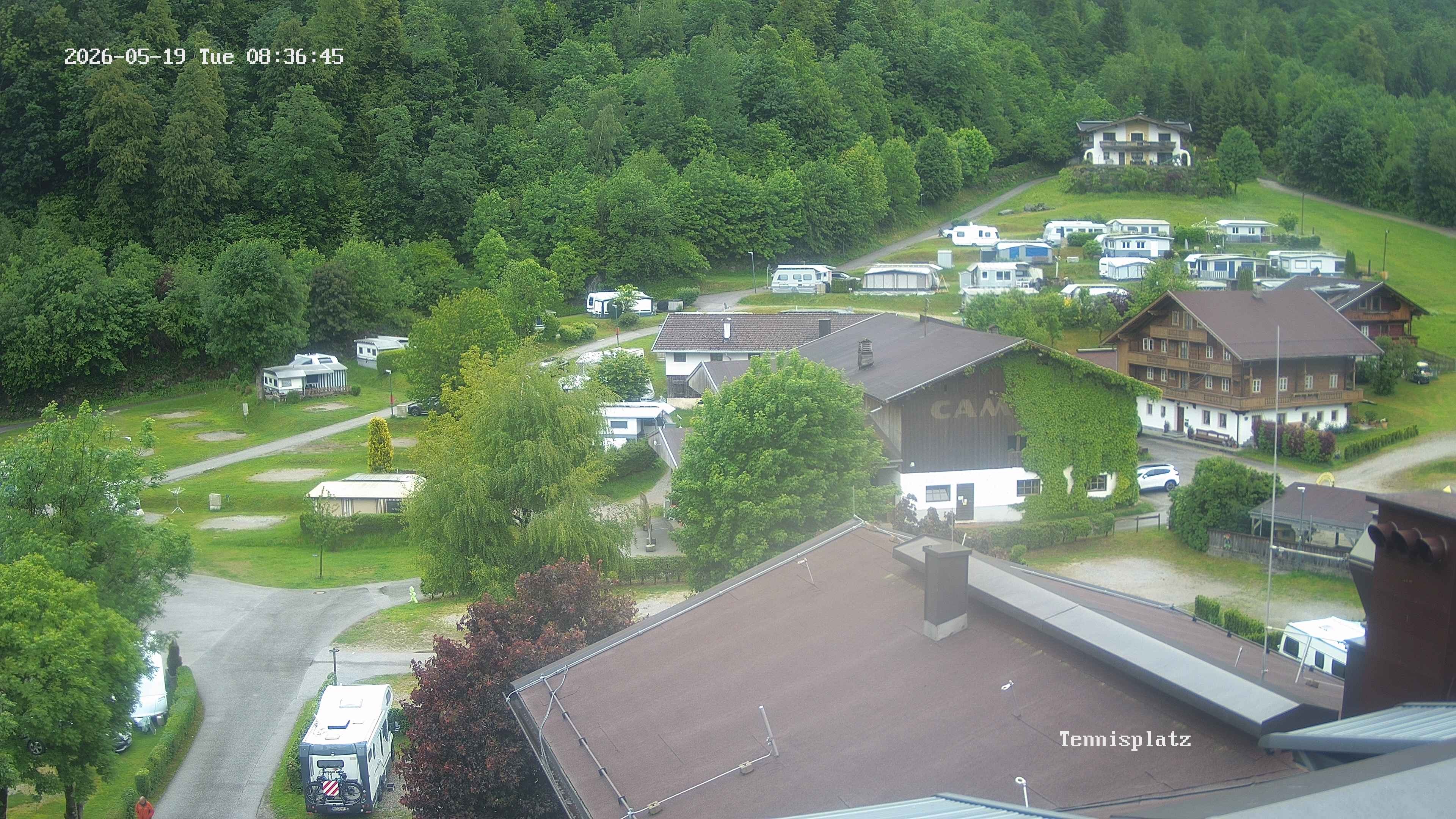 Archiv Foto Webcam Camping Aufenfeld - Appartements