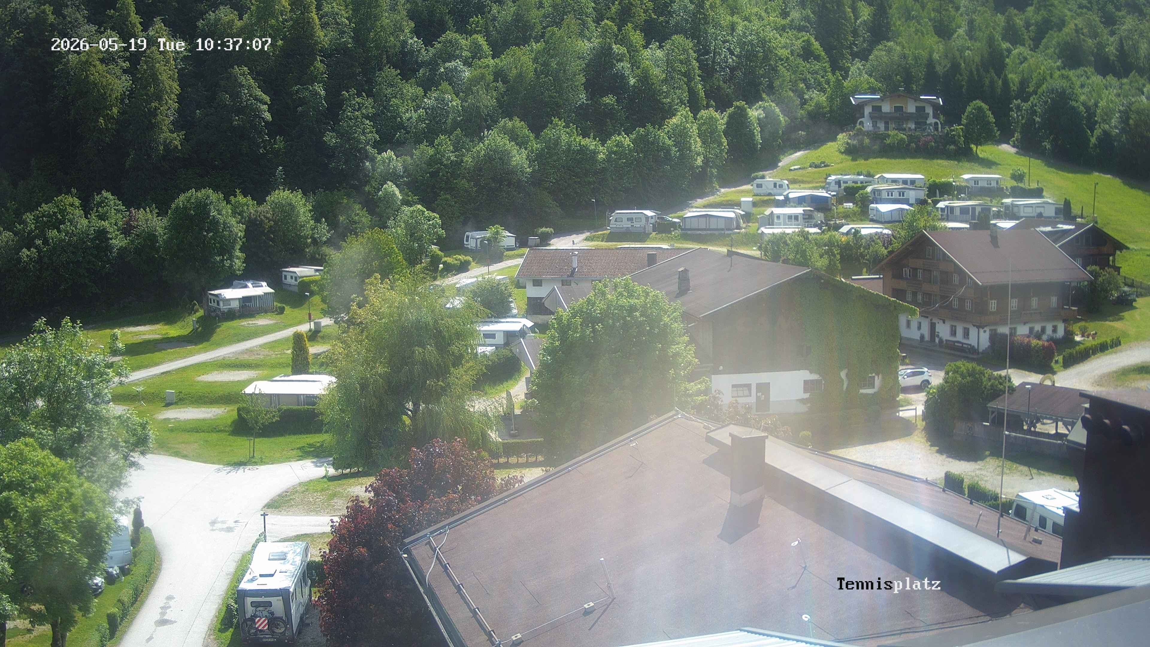 Archiv Foto Webcam Camping Aufenfeld - Appartements