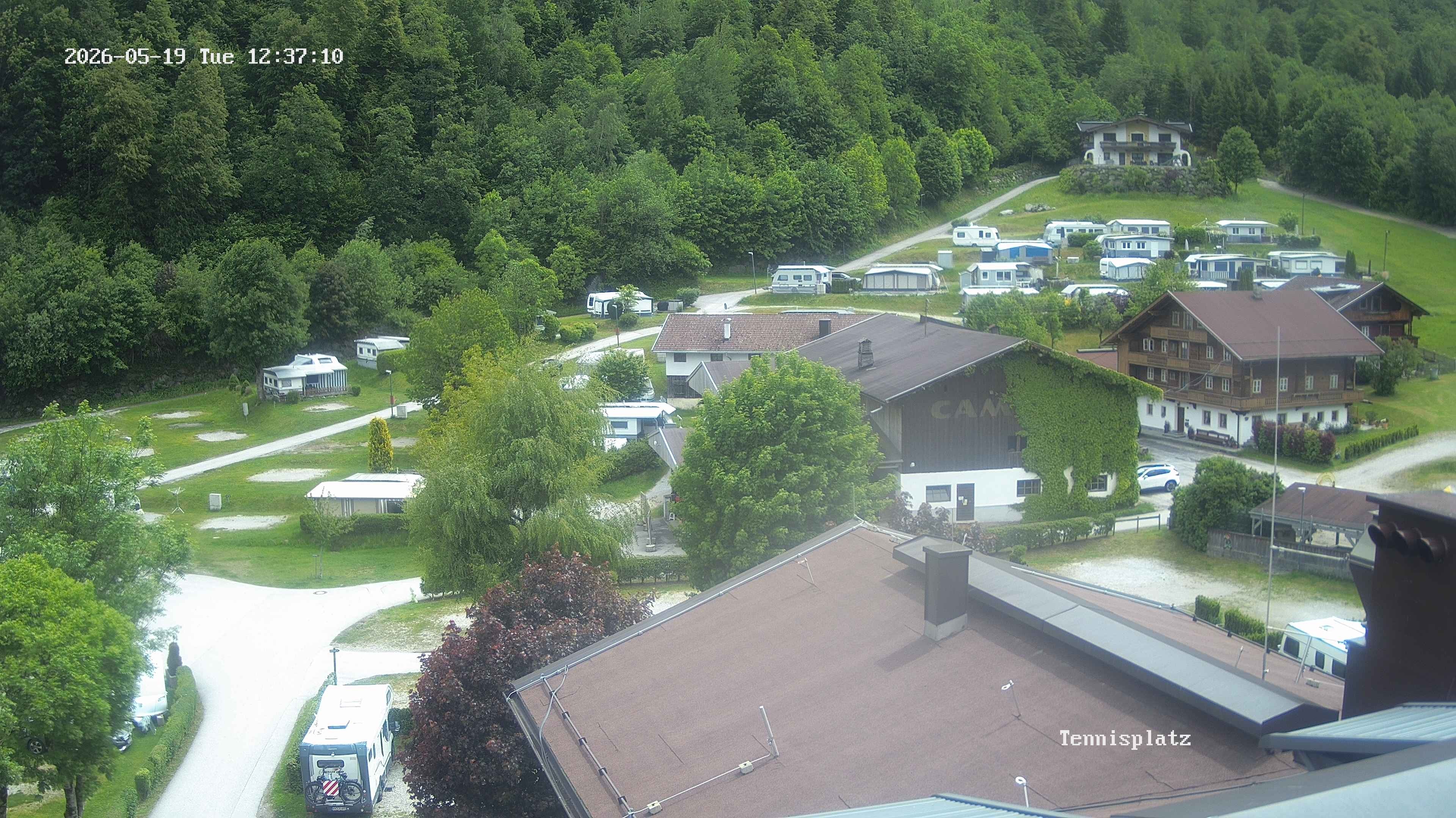 Archiv Foto Webcam Camping Aufenfeld - Appartements