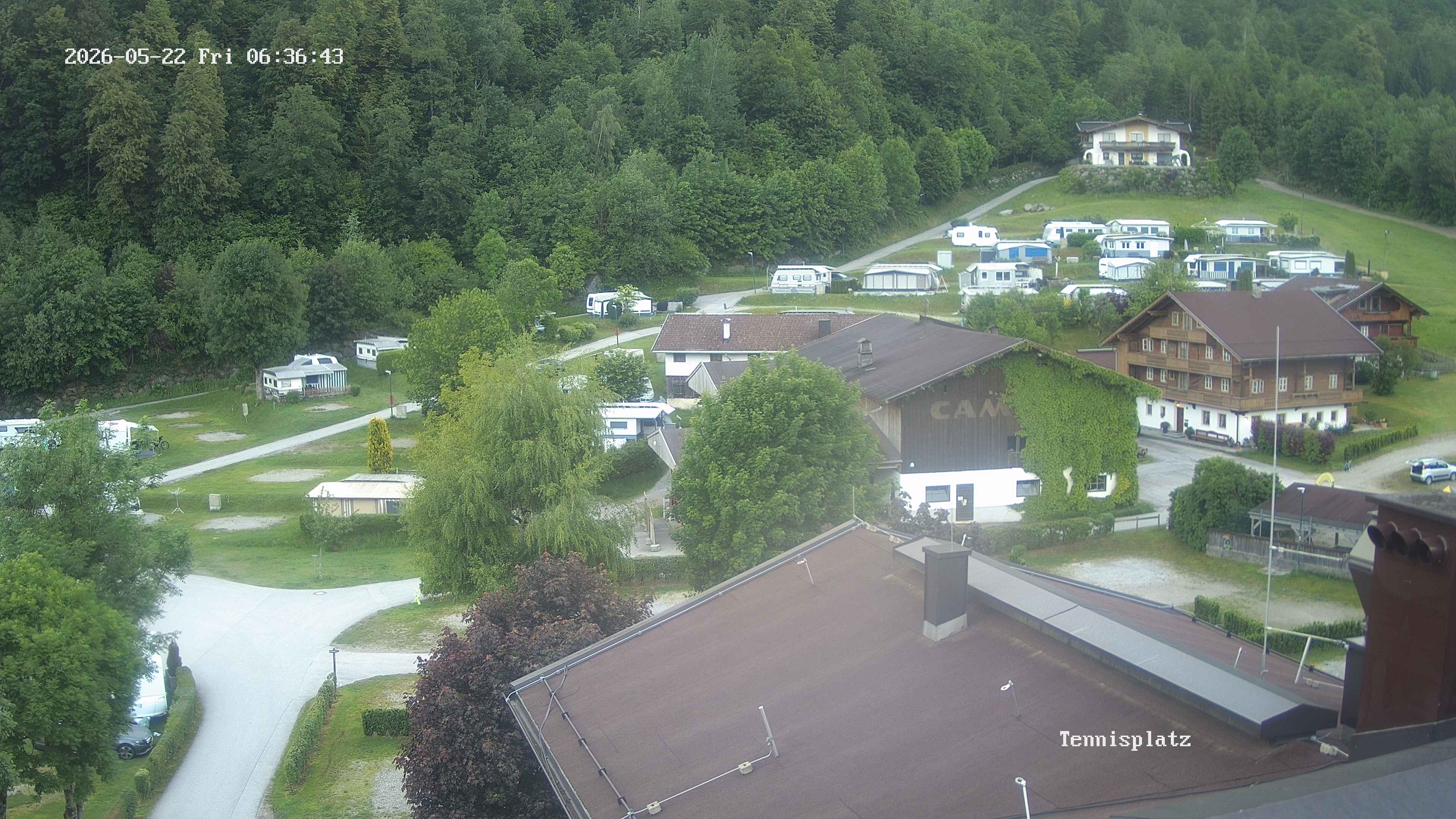 Archived image Webcam Camping Aufenfeld - View Wiesenhof