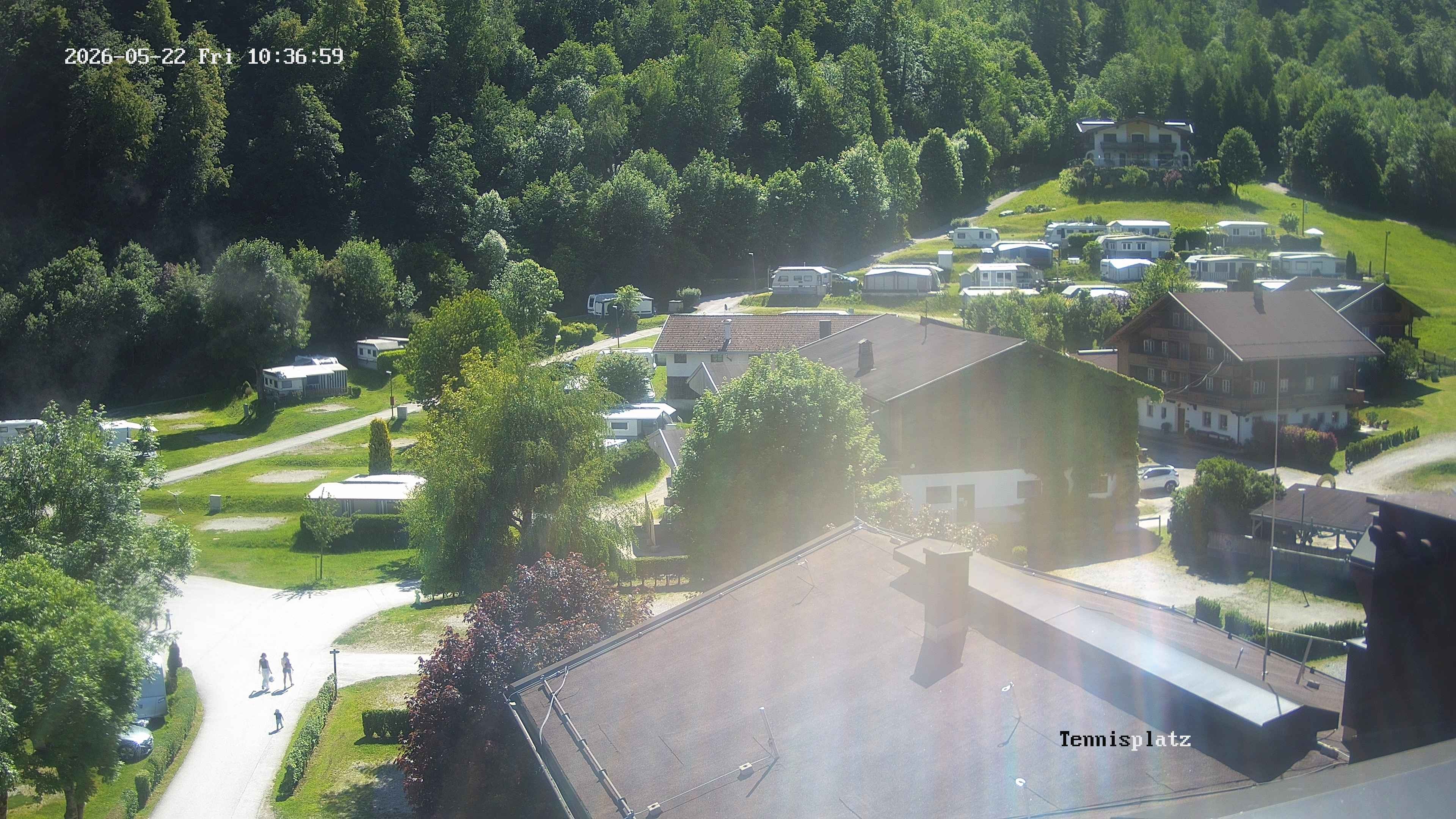 Archived image Webcam Camping Aufenfeld - View Wiesenhof