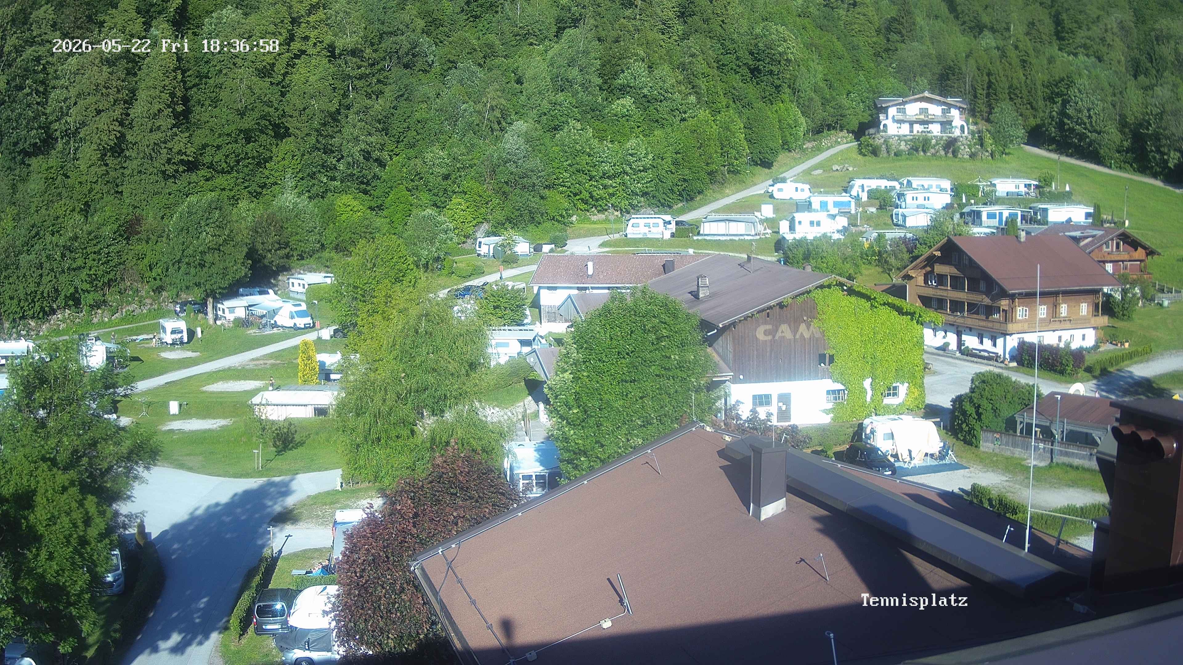 Archiv Foto Webcam Camping Aufenfeld - Appartements