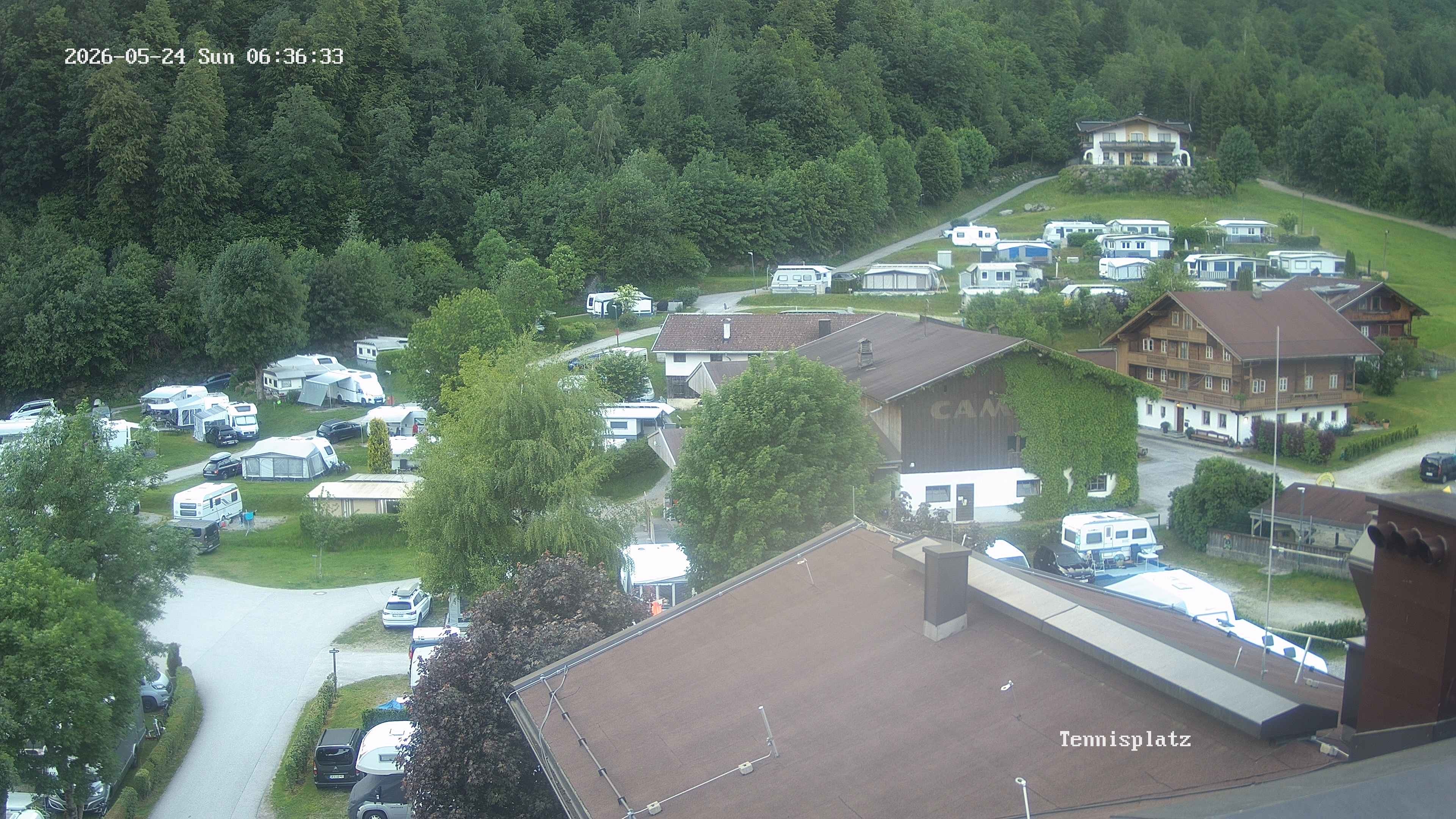 Archiv Foto Webcam Camping Aufenfeld - Appartements