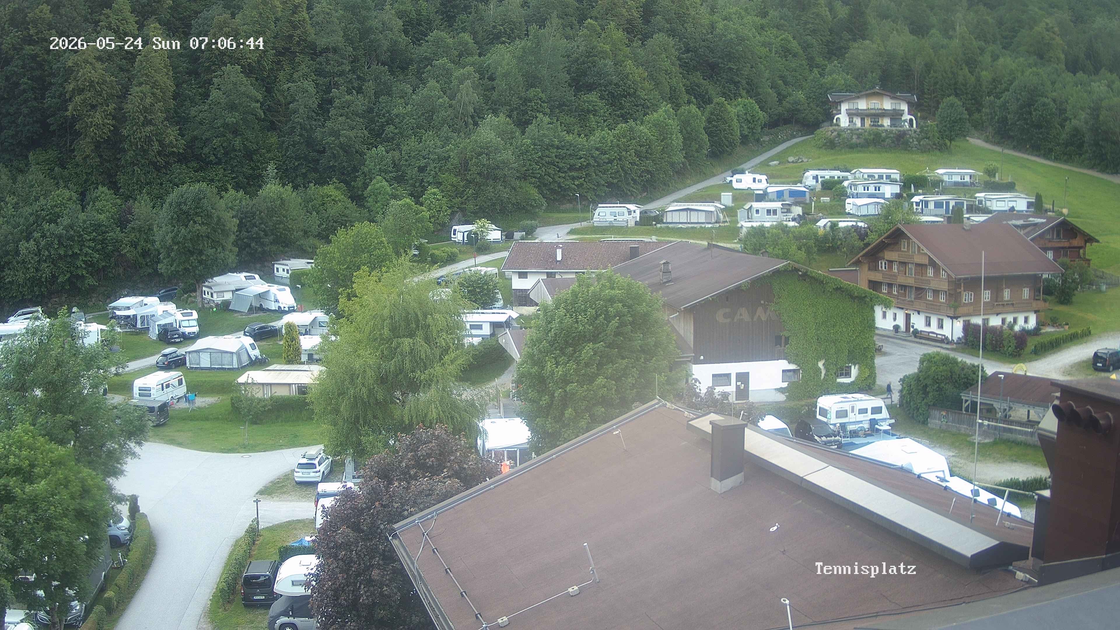 Archiv Foto Webcam Camping Aufenfeld - Appartements