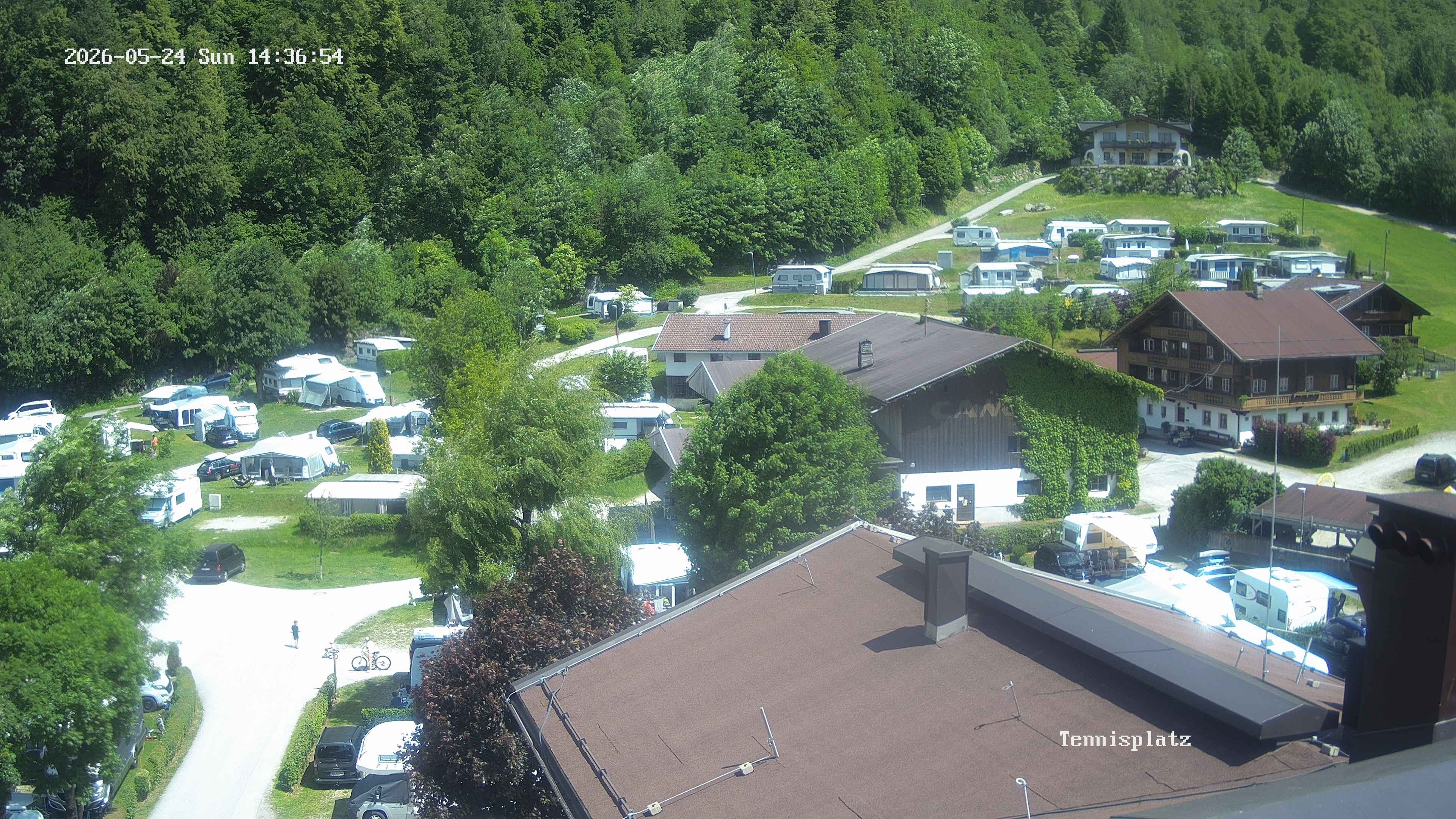 Archiv Foto Webcam Camping Aufenfeld - Appartements
