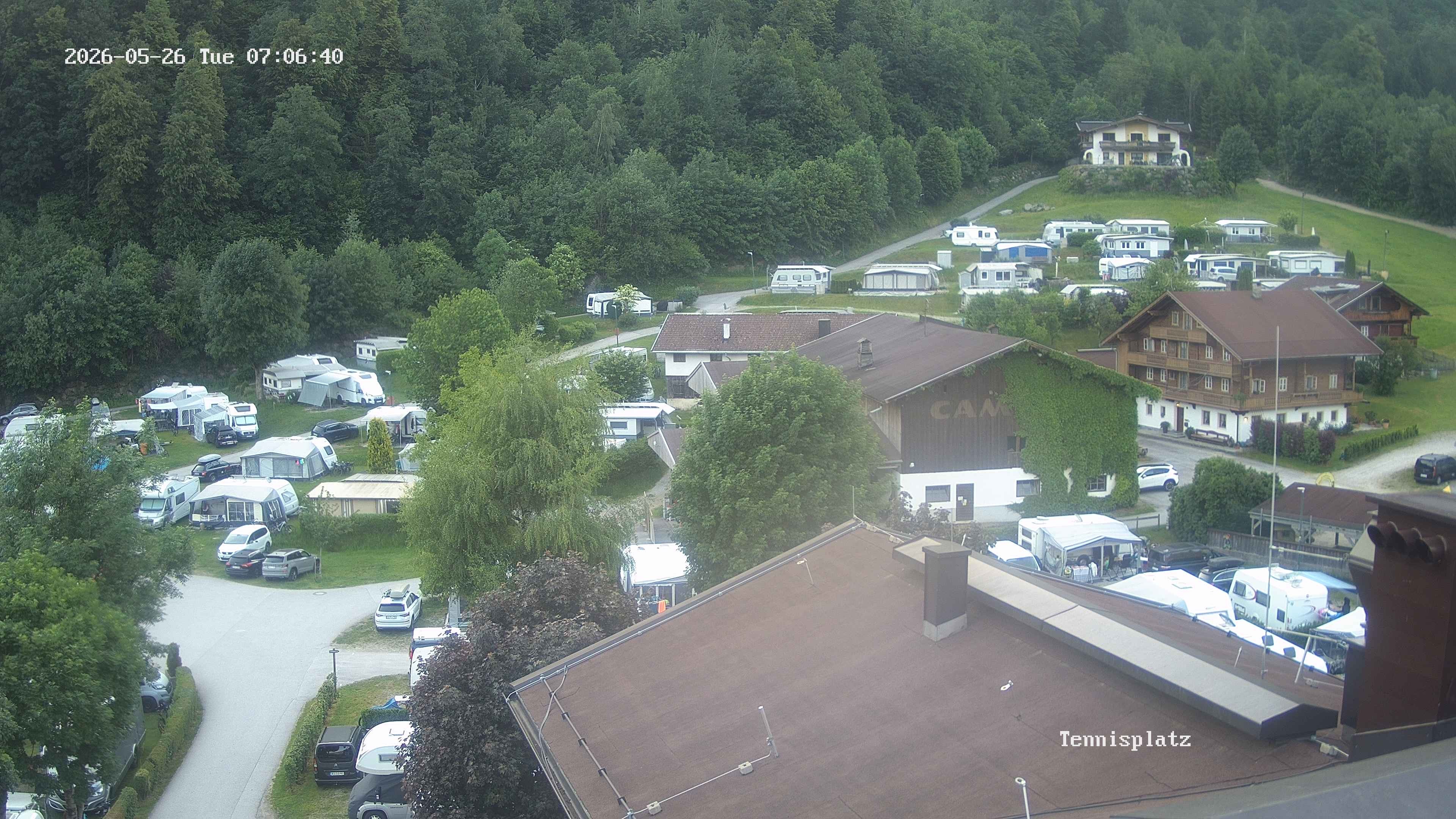 Archived image Webcam Camping Aufenfeld - View Wiesenhof