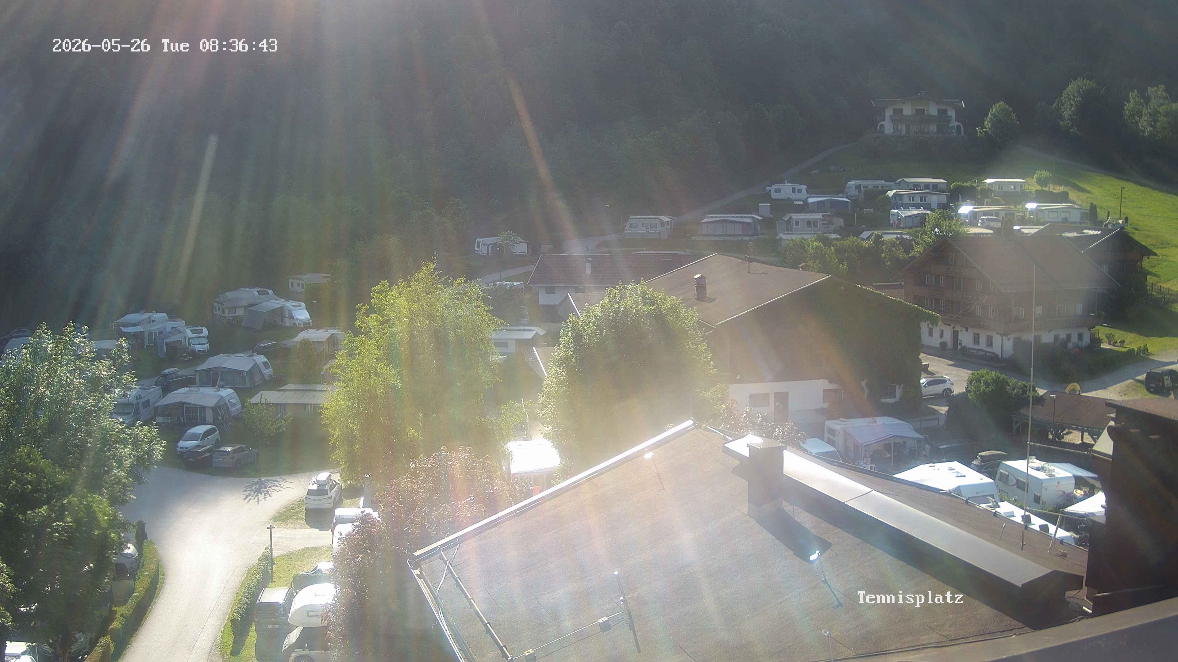 Archived image Webcam Camping Aufenfeld - View Wiesenhof