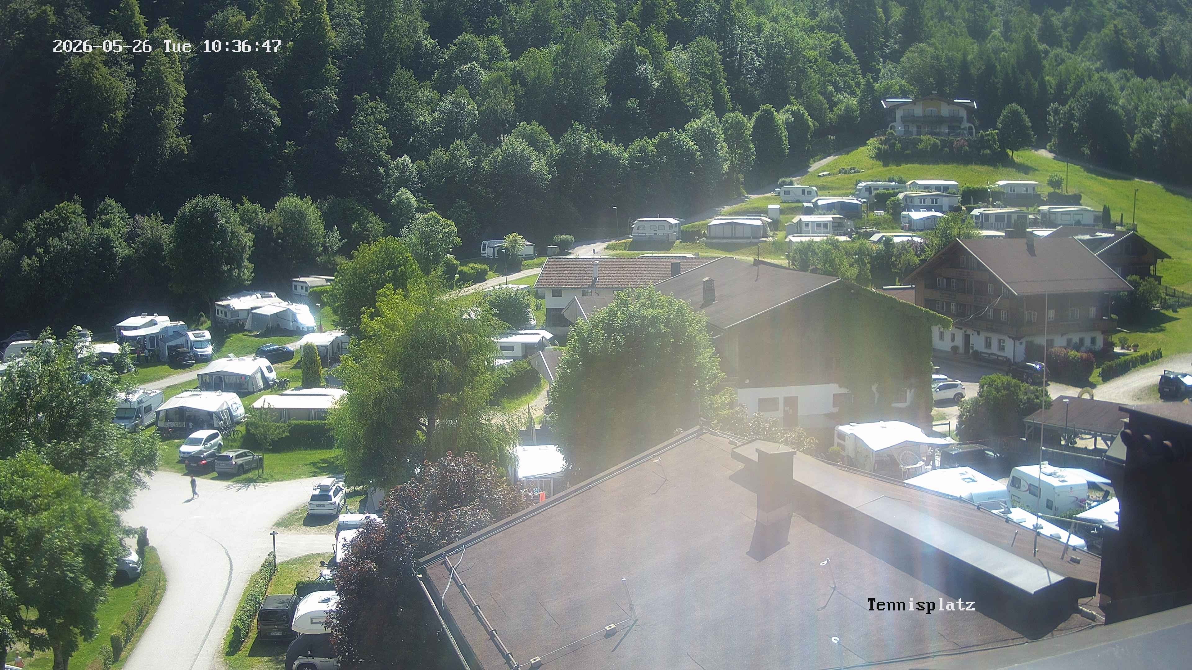 Archiv Foto Webcam Camping Aufenfeld - Appartements