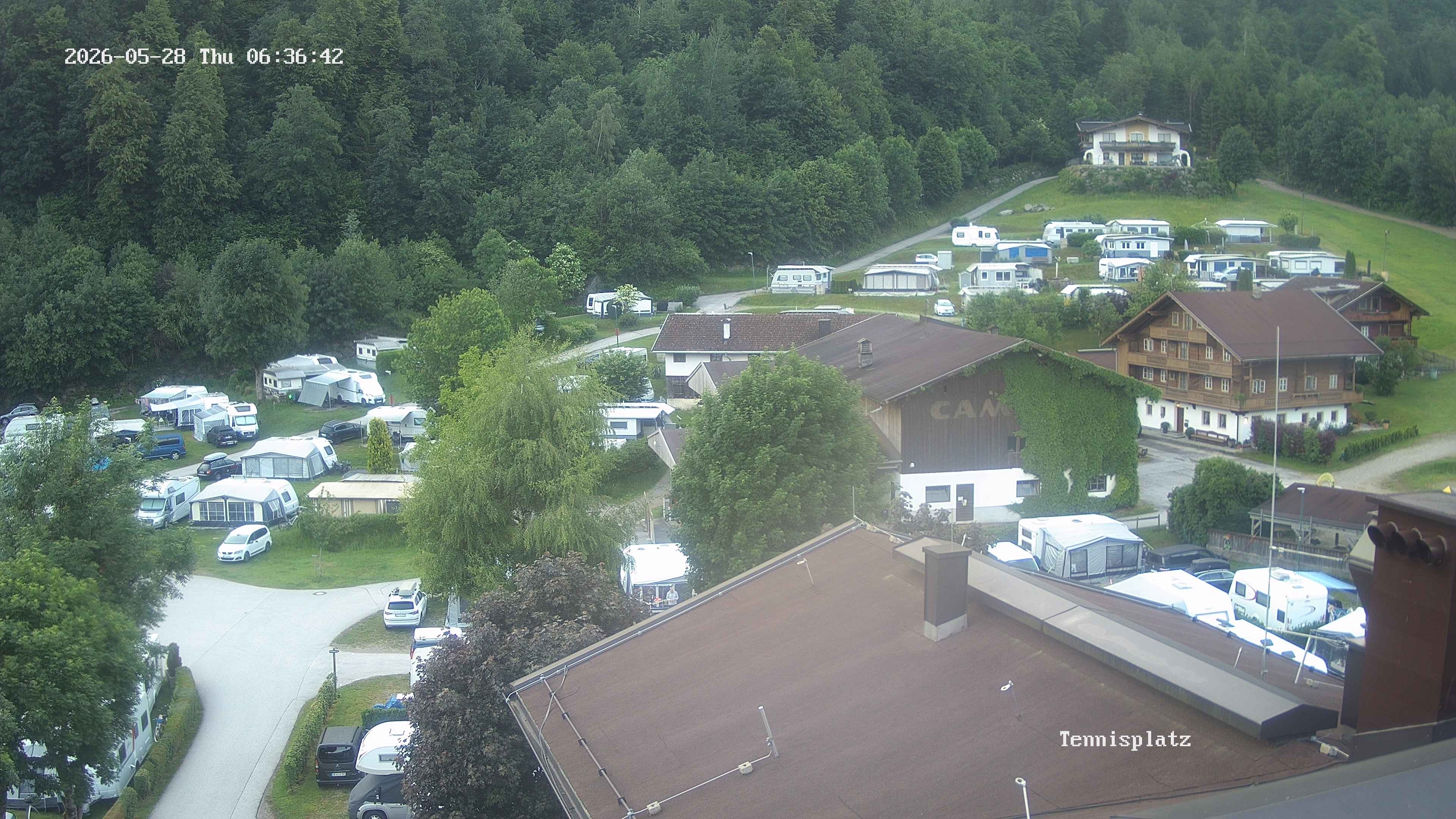Archiv Foto Webcam Camping Aufenfeld - Appartements