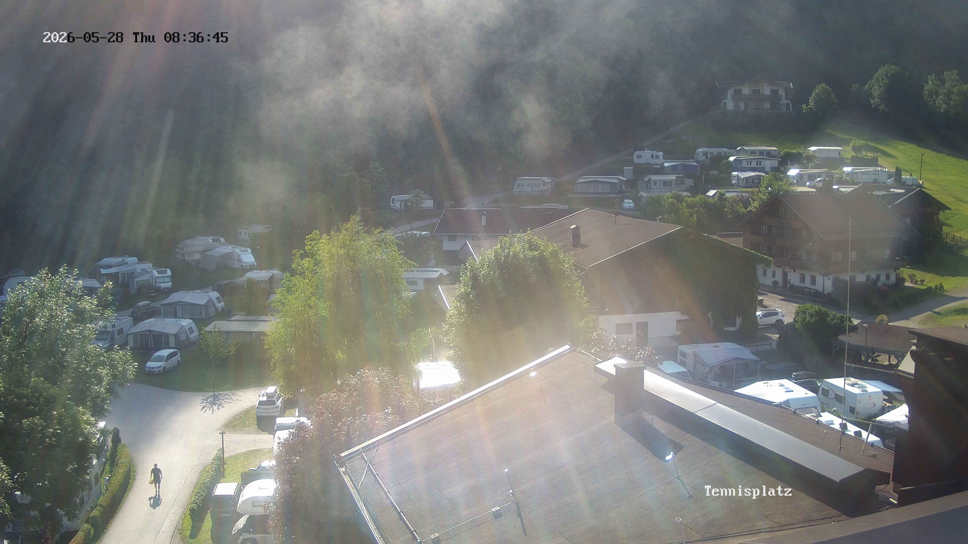 Archiv Foto Webcam Camping Aufenfeld - Appartements