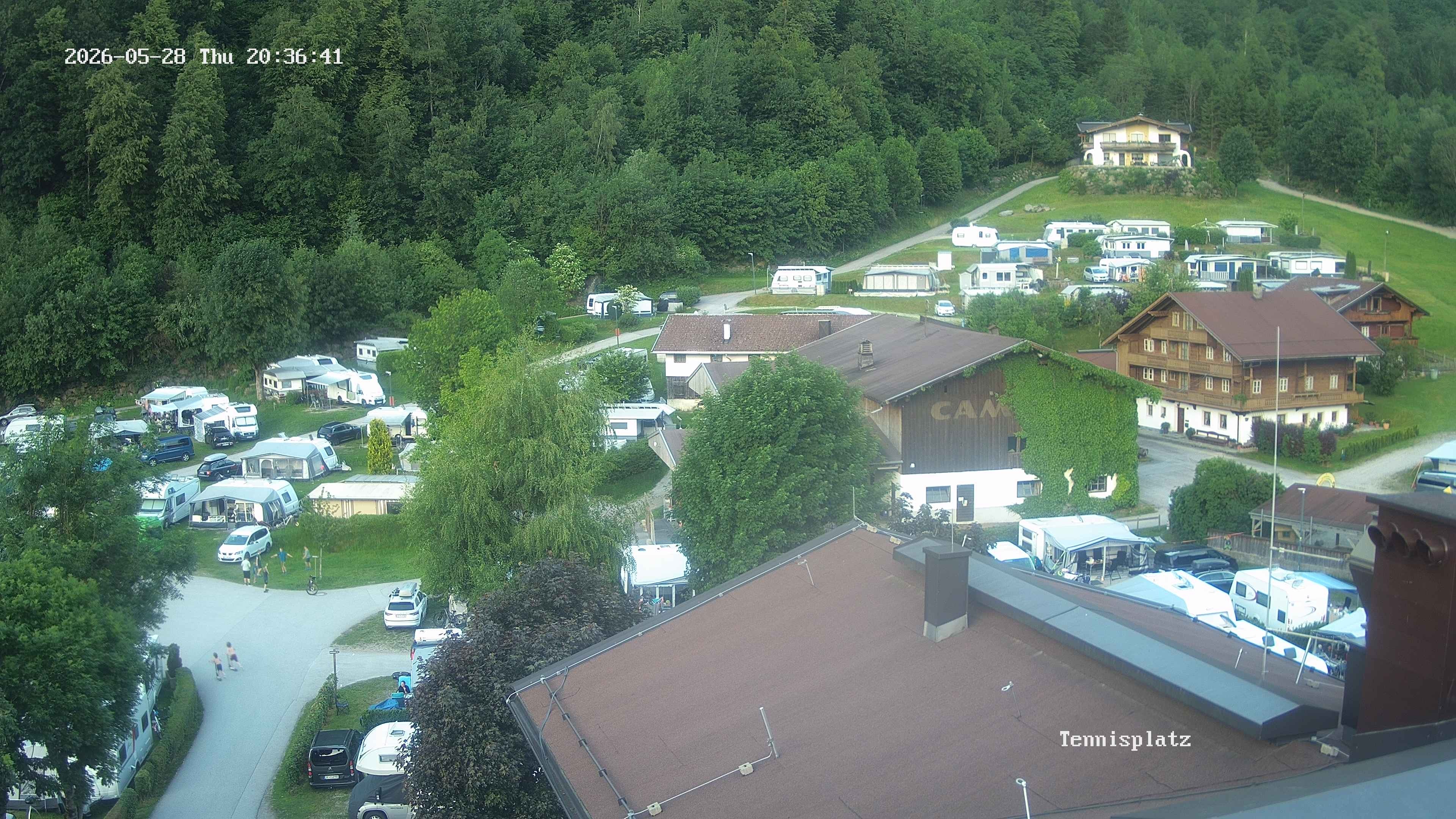Archiv Foto Webcam Camping Aufenfeld - Appartements