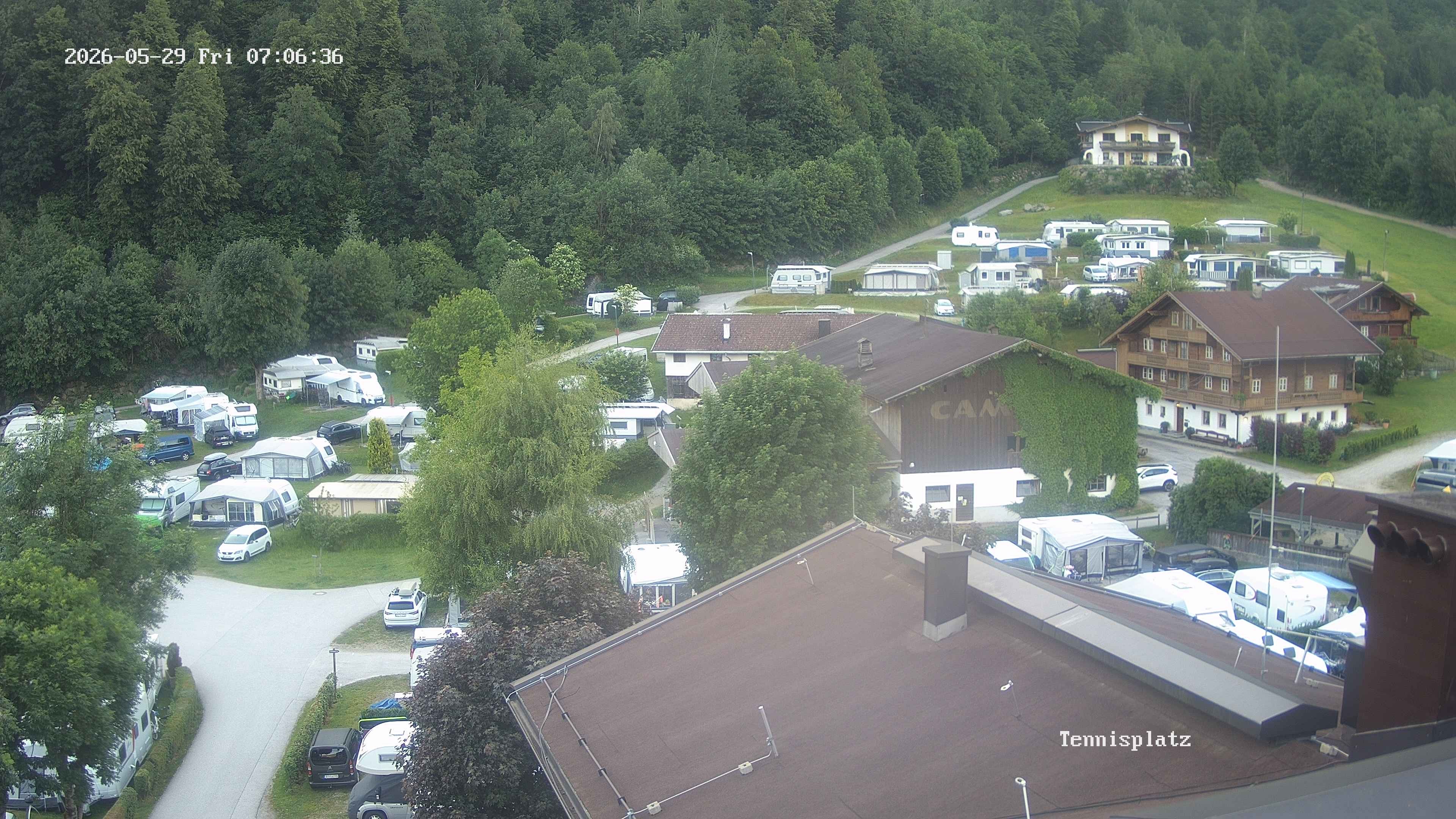 Archiv Foto Webcam Camping Aufenfeld - Appartements