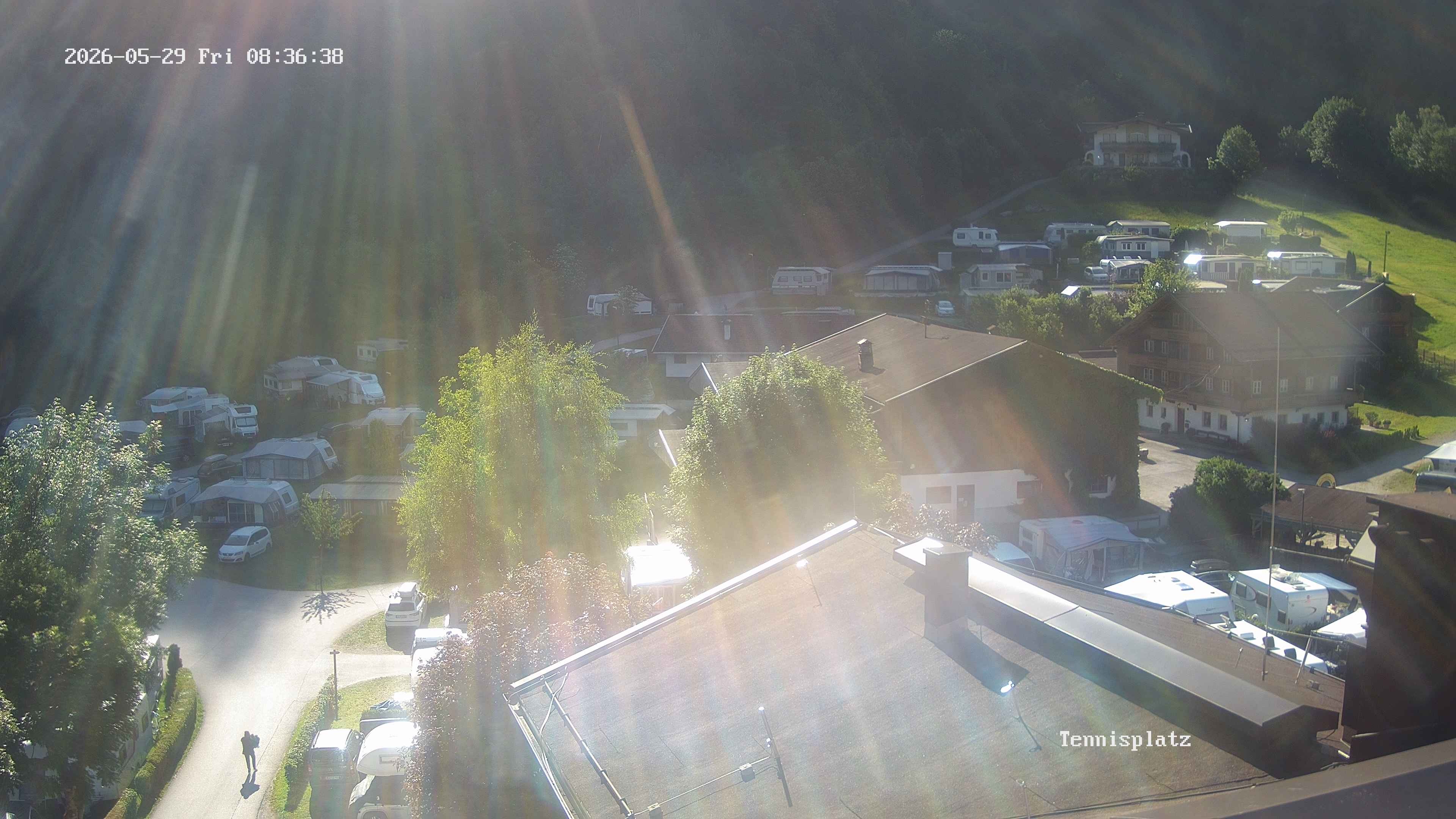 Archiv Foto Webcam Camping Aufenfeld - Appartements