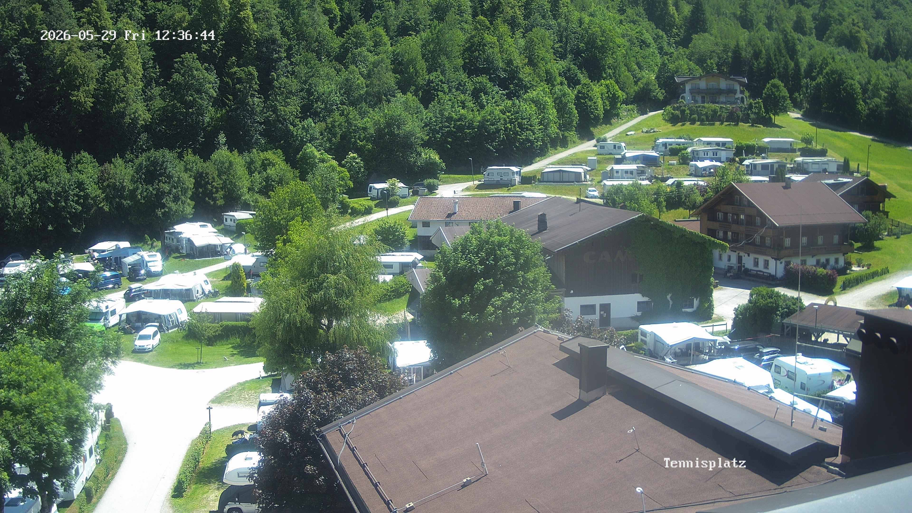 Archiv Foto Webcam Camping Aufenfeld - Appartements